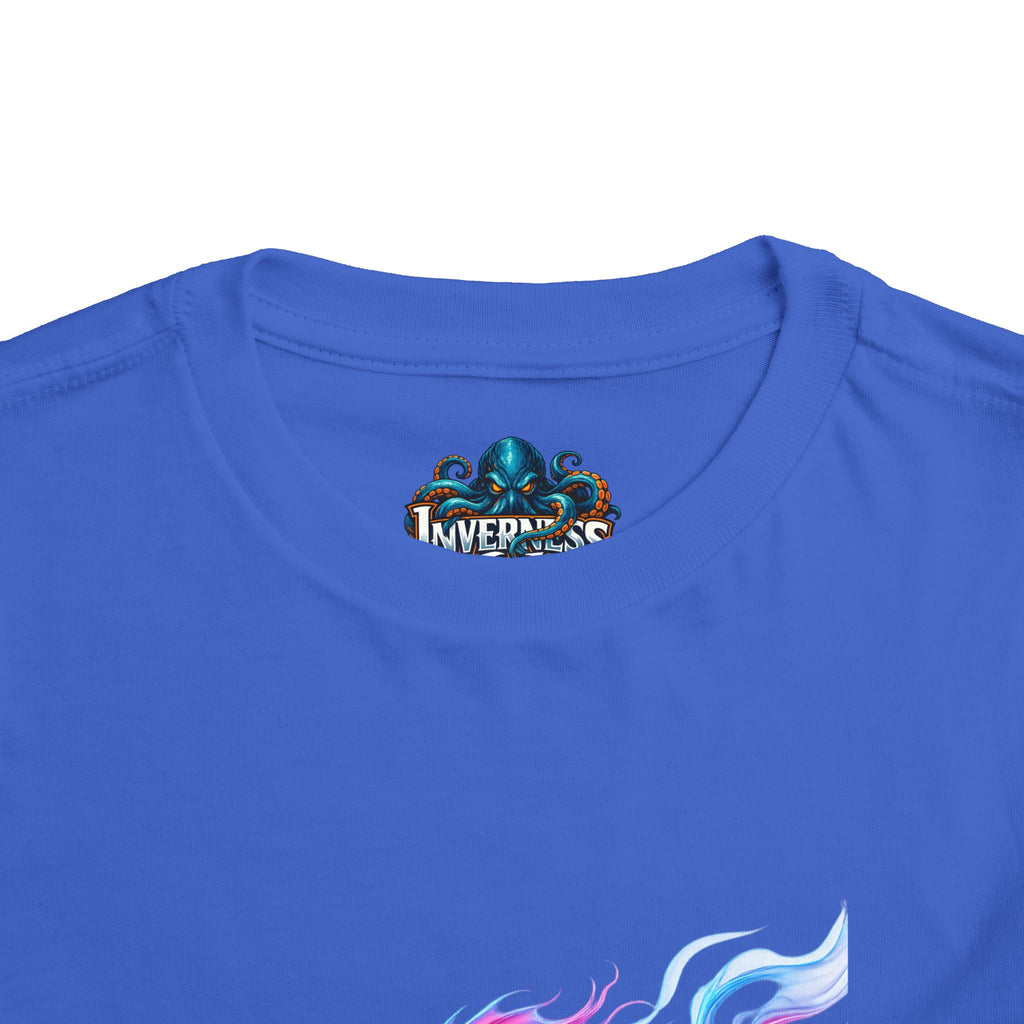 Toddler Tee — Colorful Betta Fish Graphic Kids Shirt