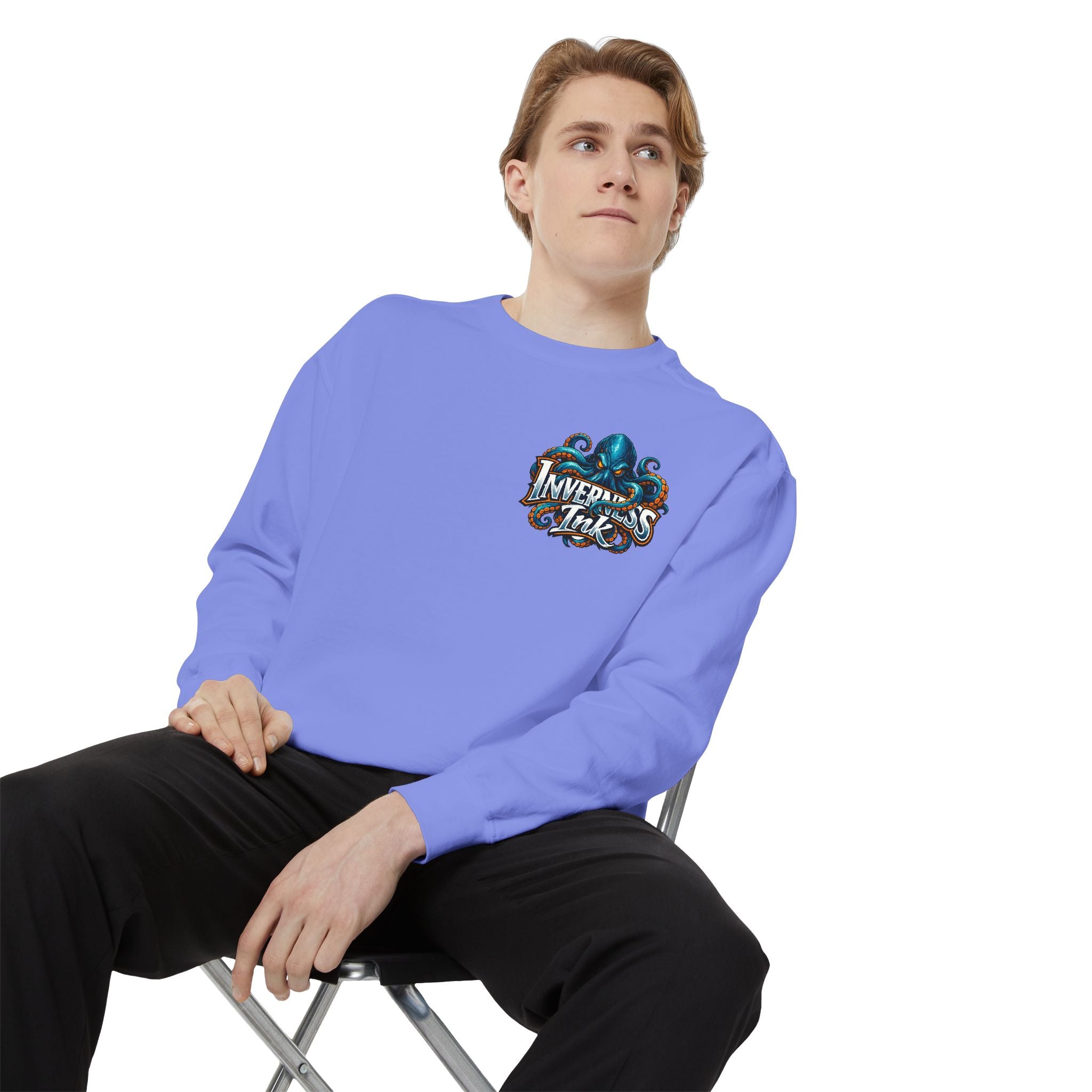 Betta Bliss Sweatshirt — Colorful Betta Fish Graphic Crewneck