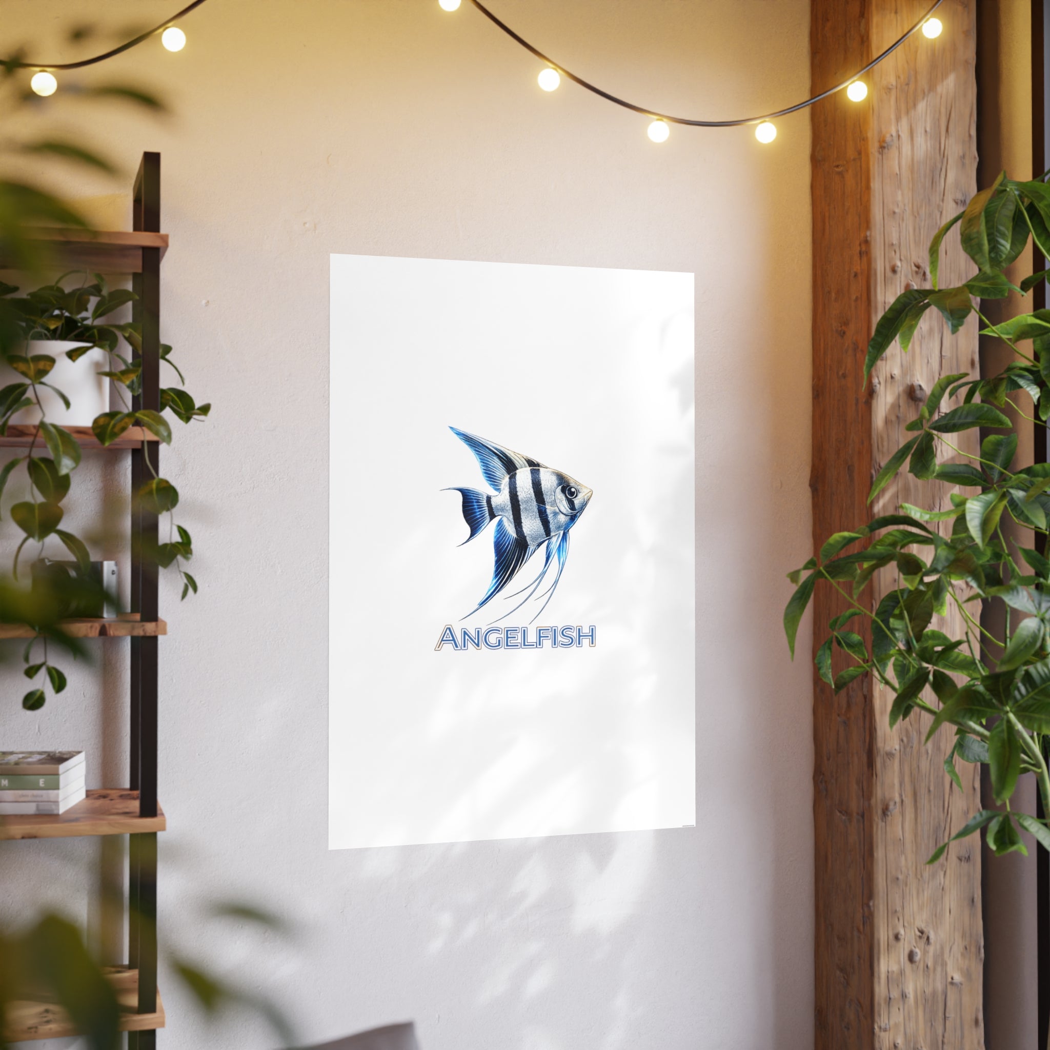 Angelfish – Premium Satin Photo Art Poster