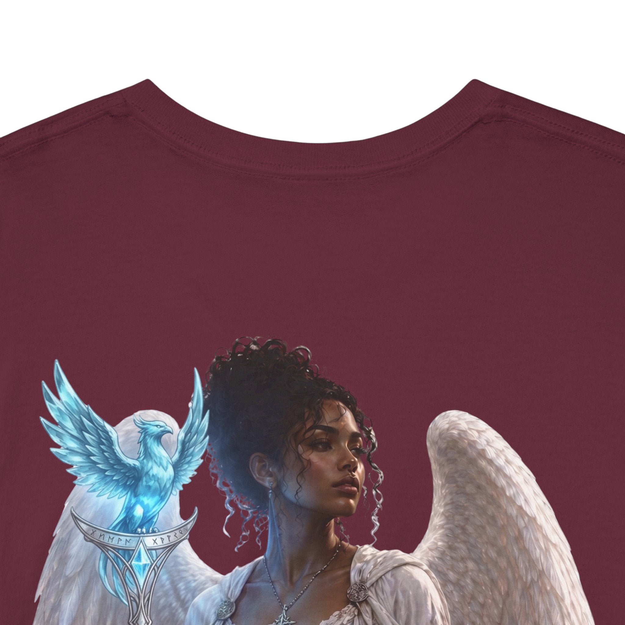 The Eternal Wars Graphic Tee – "Cambria" Winged Warrior Shirt