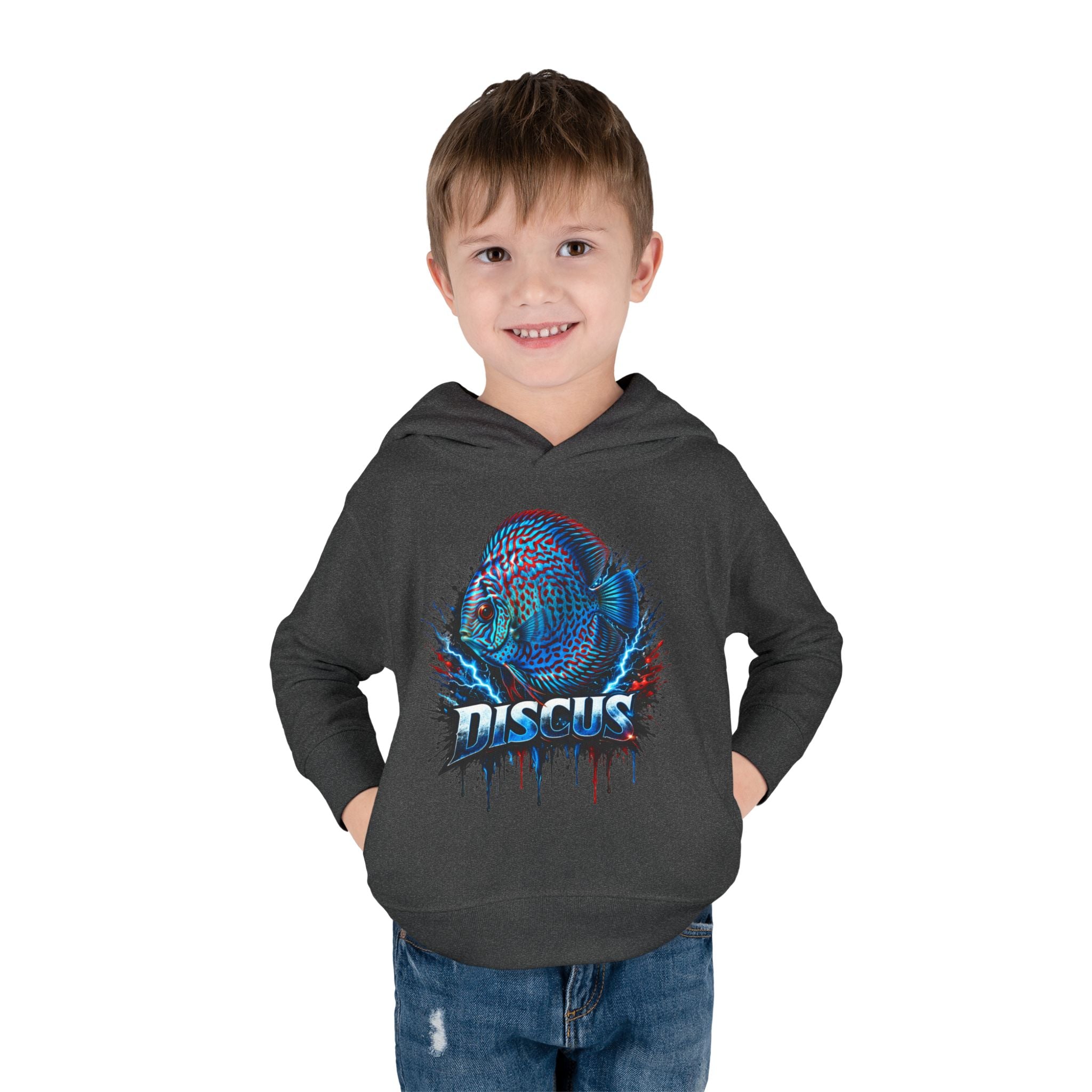 Electric Discus – Toddler Premium "Lightning" Fleece Hoodie
