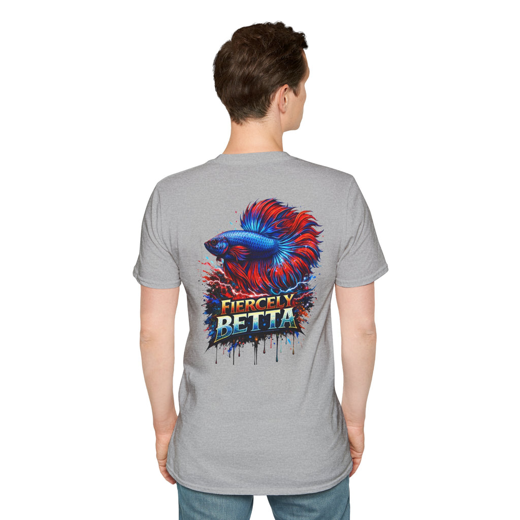 Fiercely Betta T-Shirt — Colorful Betta Fish Graphic Tee