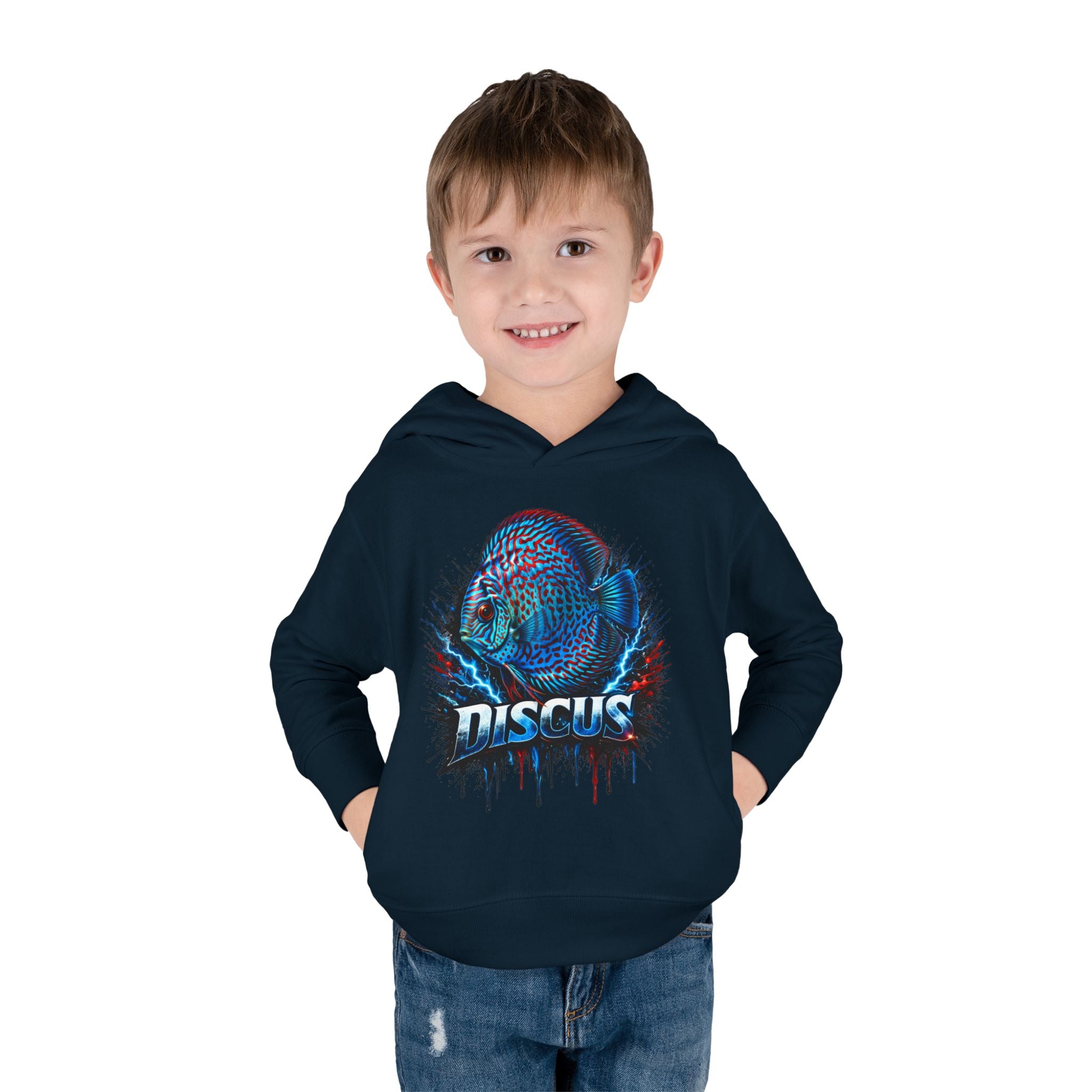 Electric Discus – Toddler Premium "Lightning" Fleece Hoodie