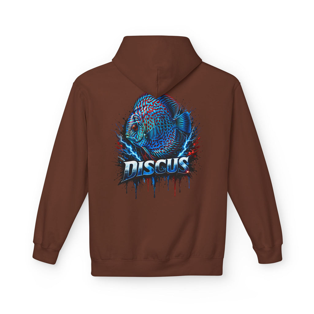 Discus Fish Hoodie — Vibrant Aquarium Graphic Pullover