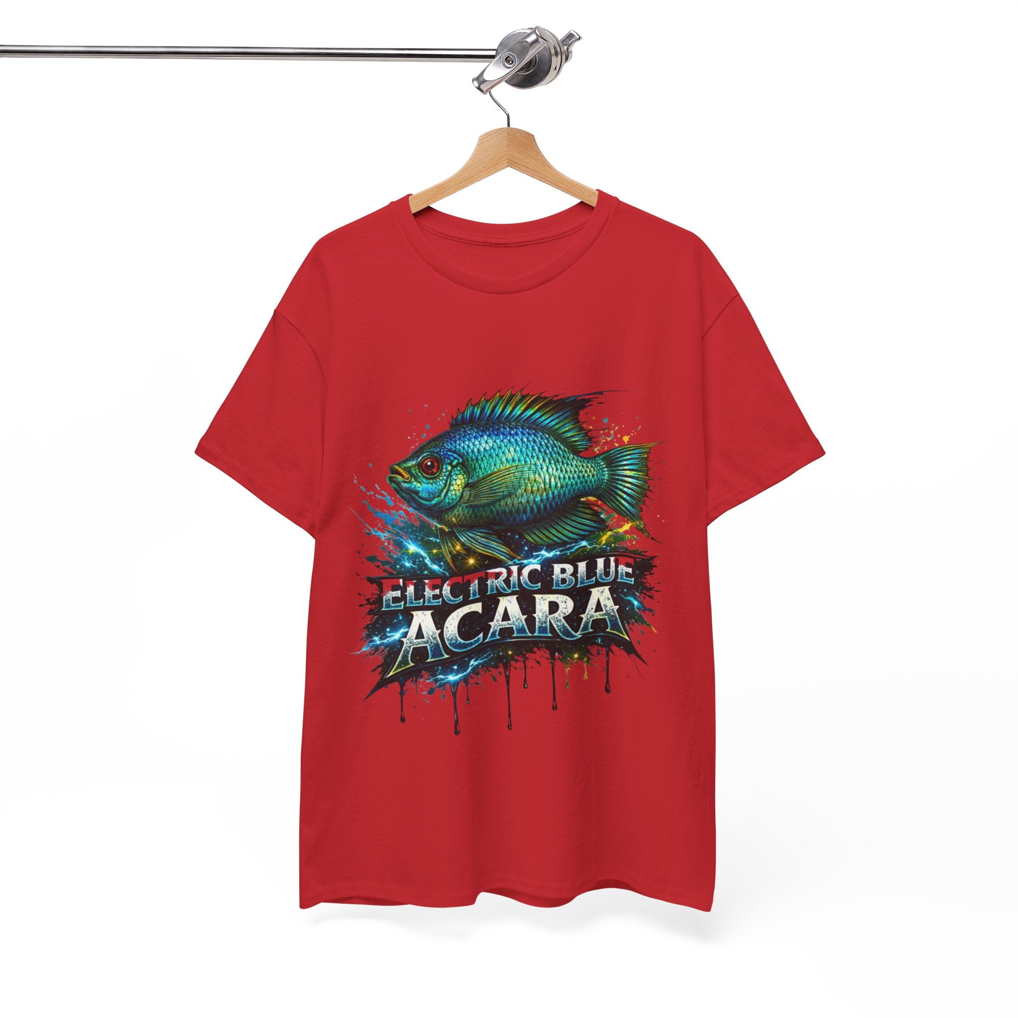 Electric Blue Acara – Premium Graphic Tee