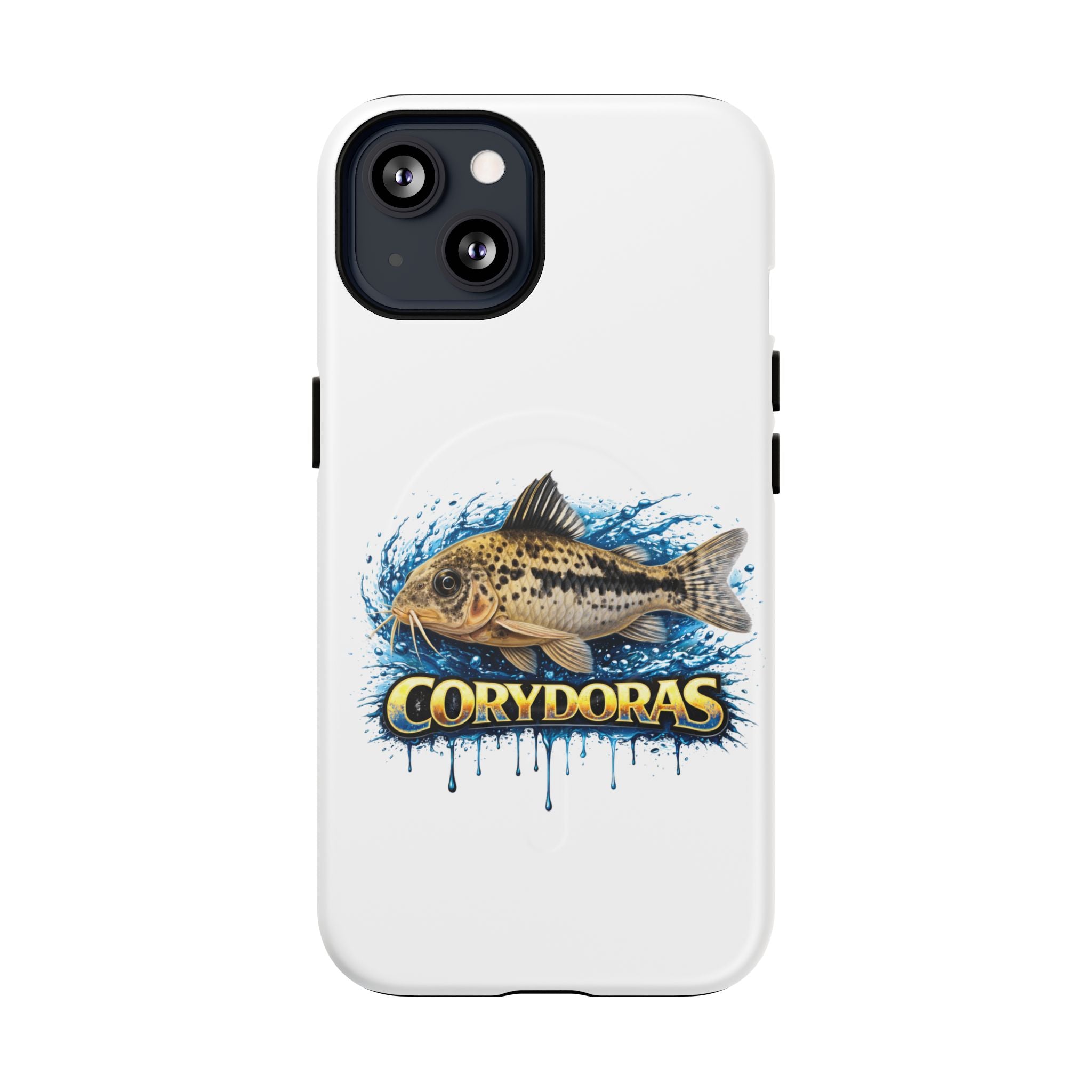 Corydoras Tough Magnetic Phone Case — Protective Fish Aquarium Design