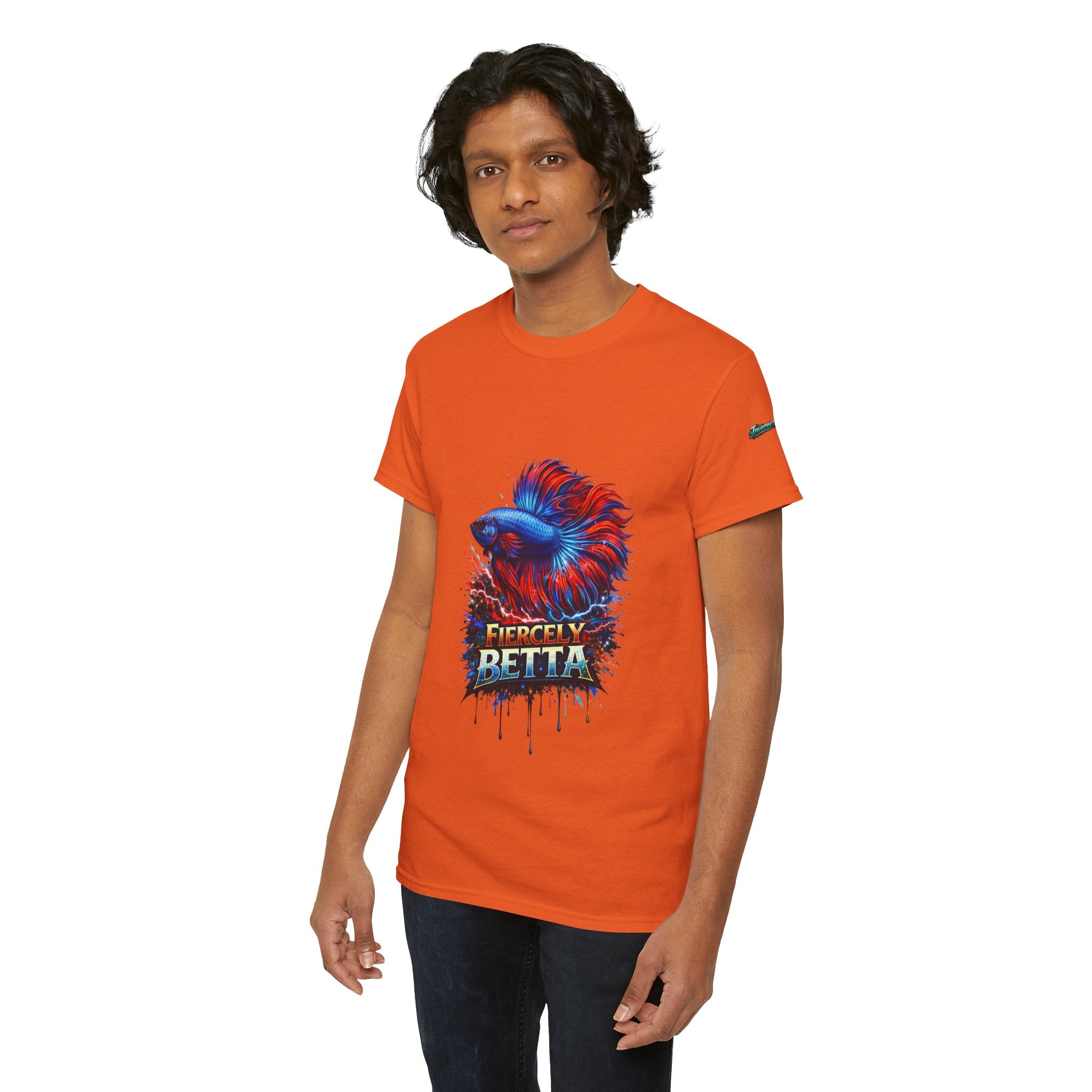 Betta Fish T-Shirt — Fiercely Betta Colorful Aquarium Fish Tee
