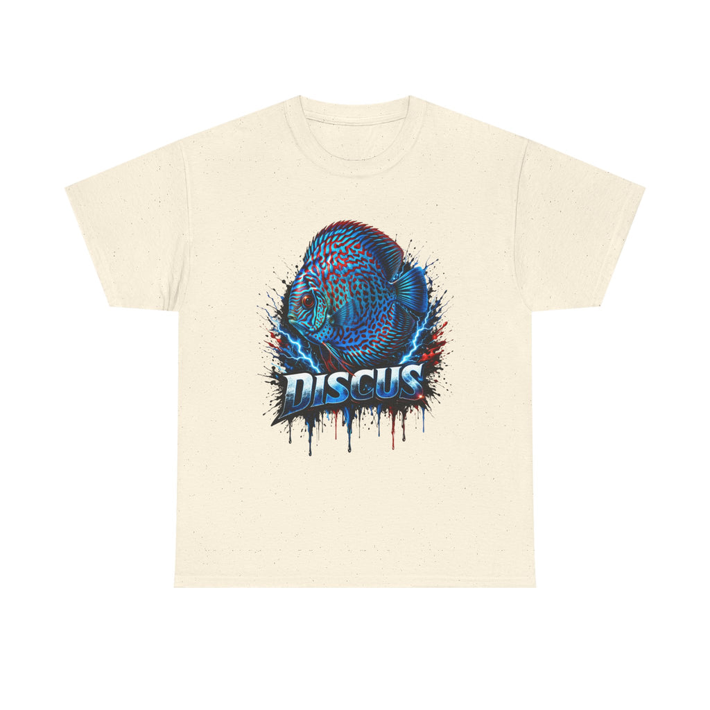 Discus Fish Graphic Tee - Vibrant Aquarium Fish Shirt