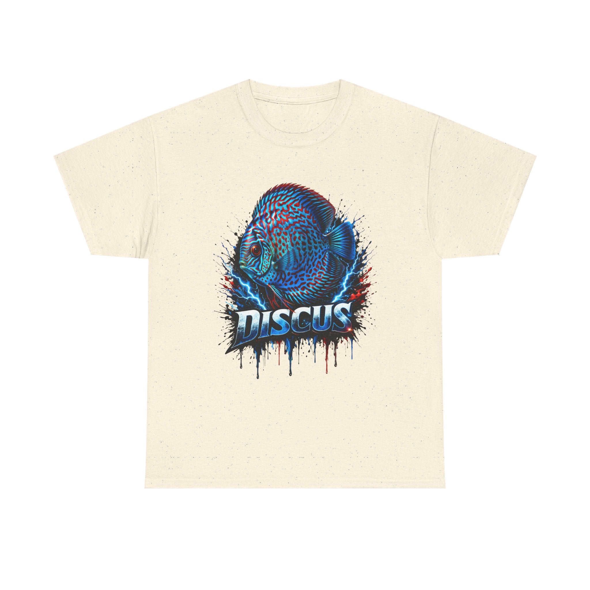 Discus Fish Graphic Tee - Vibrant Aquarium Fish Shirt