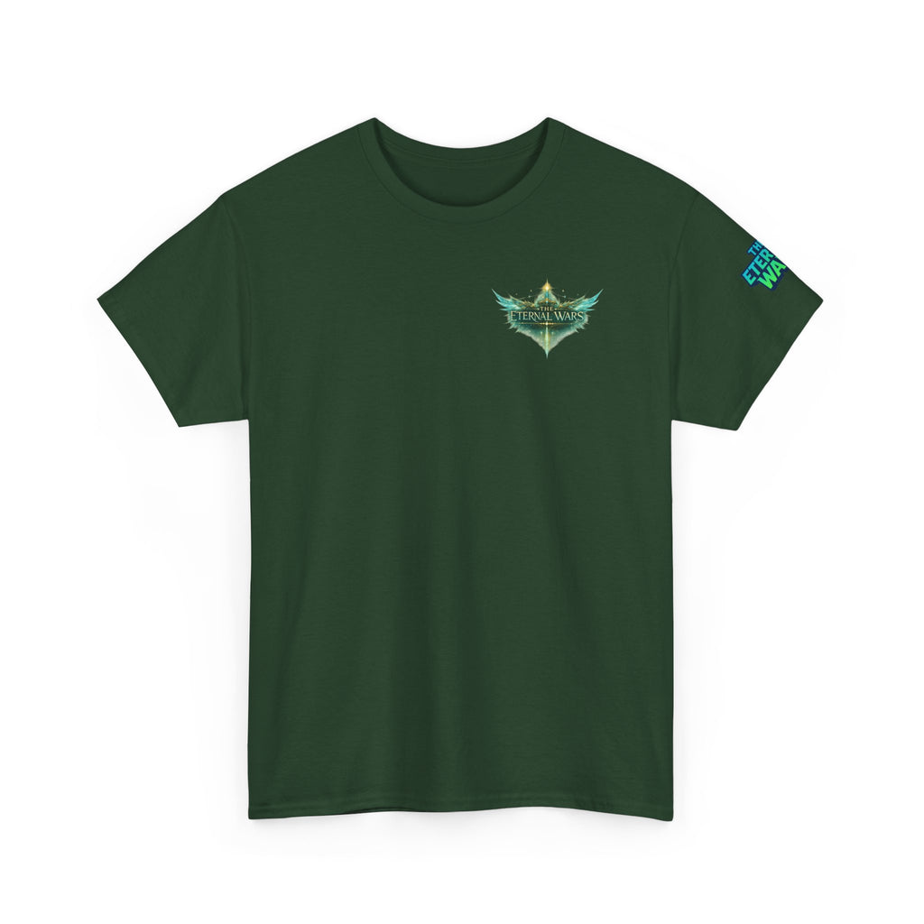 The Eternal Wars Graphic Tee – "Cambria" Winged Warrior Shirt