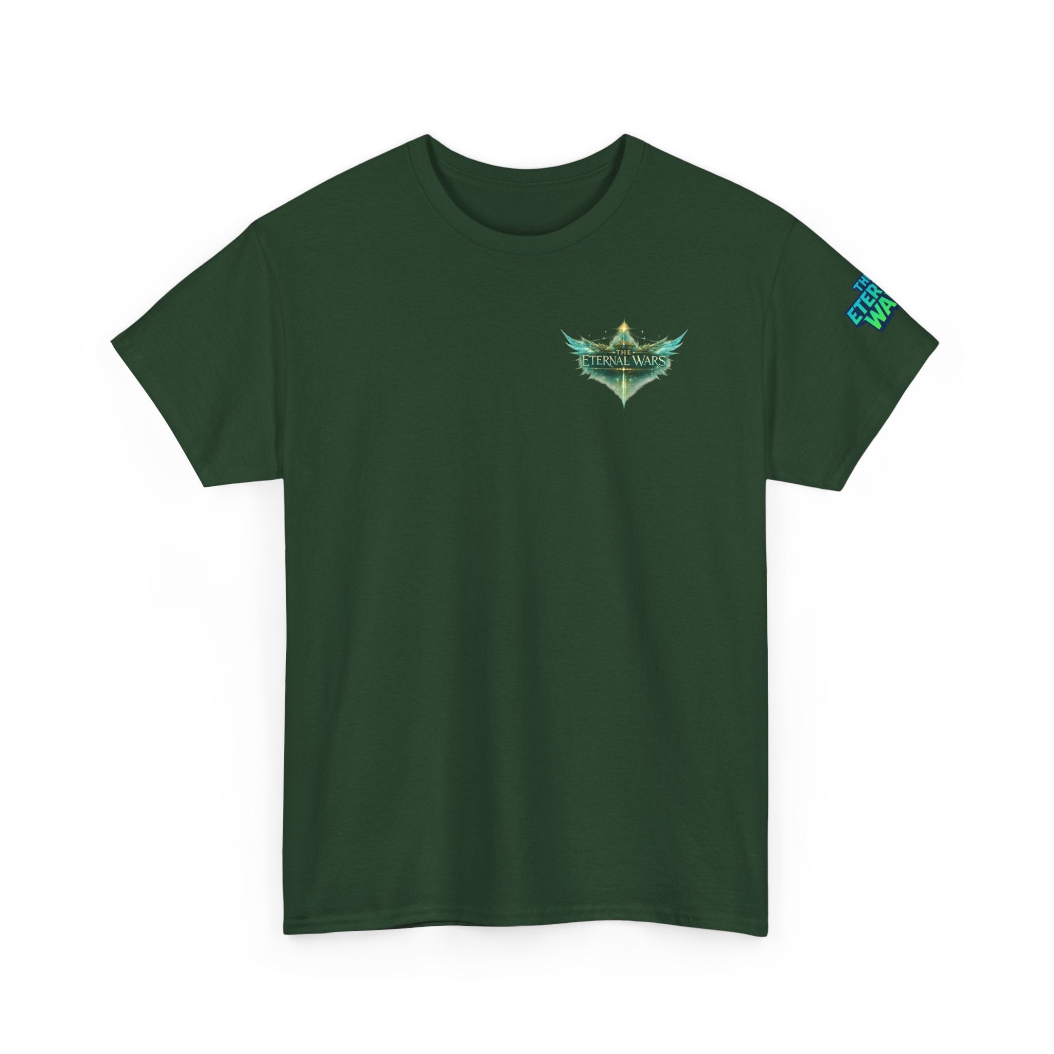 The Eternal Wars Graphic Tee – "Cambria" Winged Warrior Shirt
