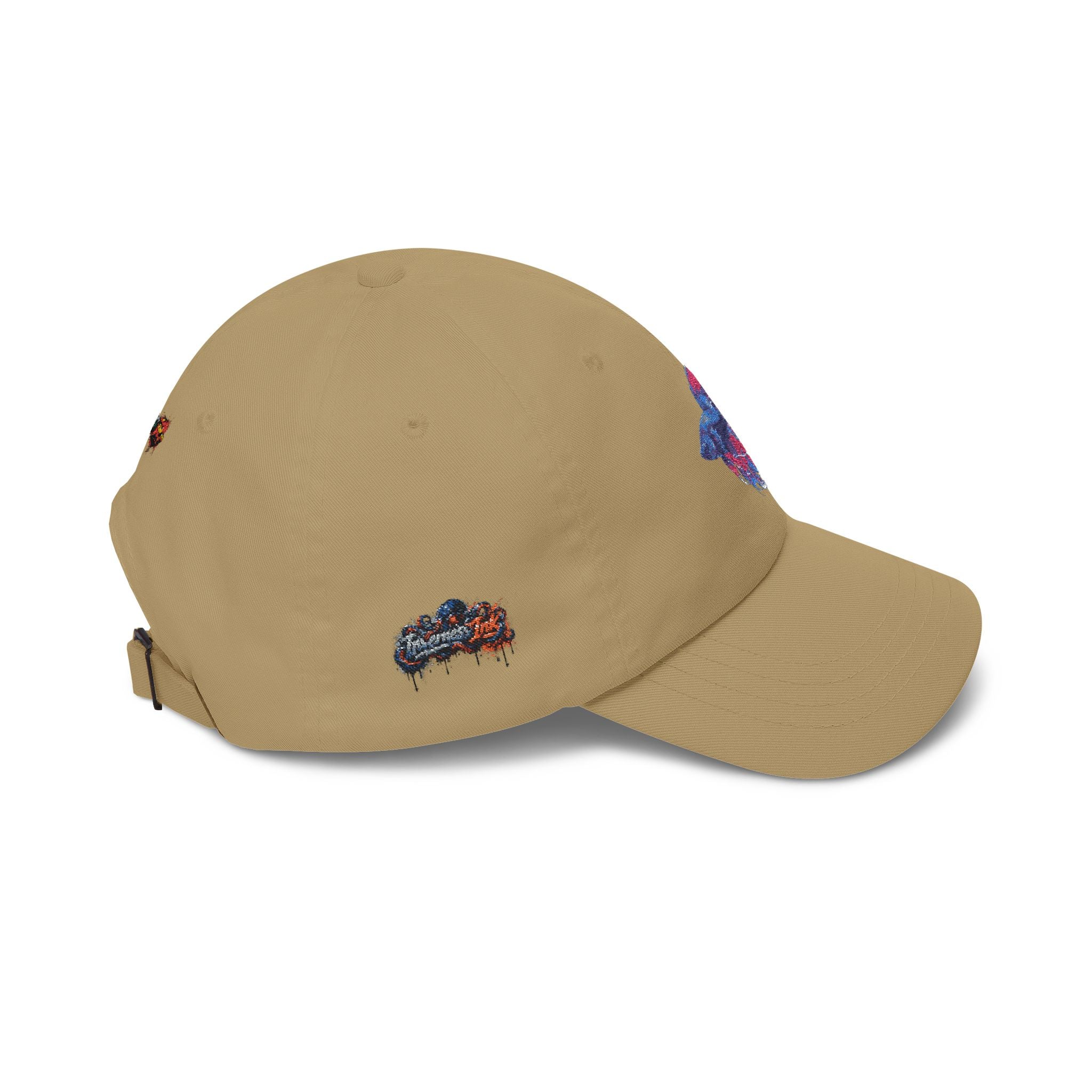 Betta Fish Dad Cap – Embroidered Color Splash Fish Baseball Hat