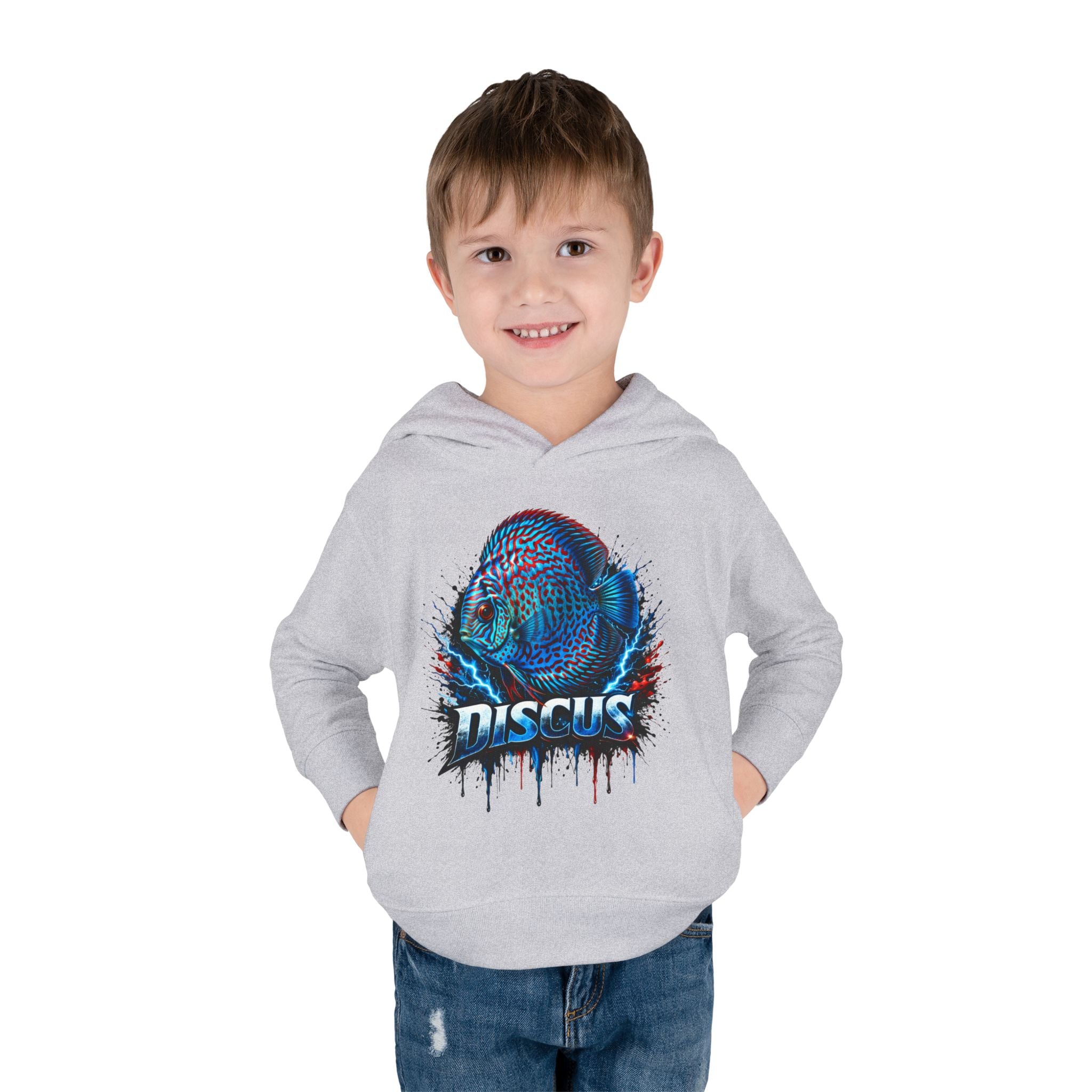 Electric Discus – Toddler Premium "Lightning" Fleece Hoodie