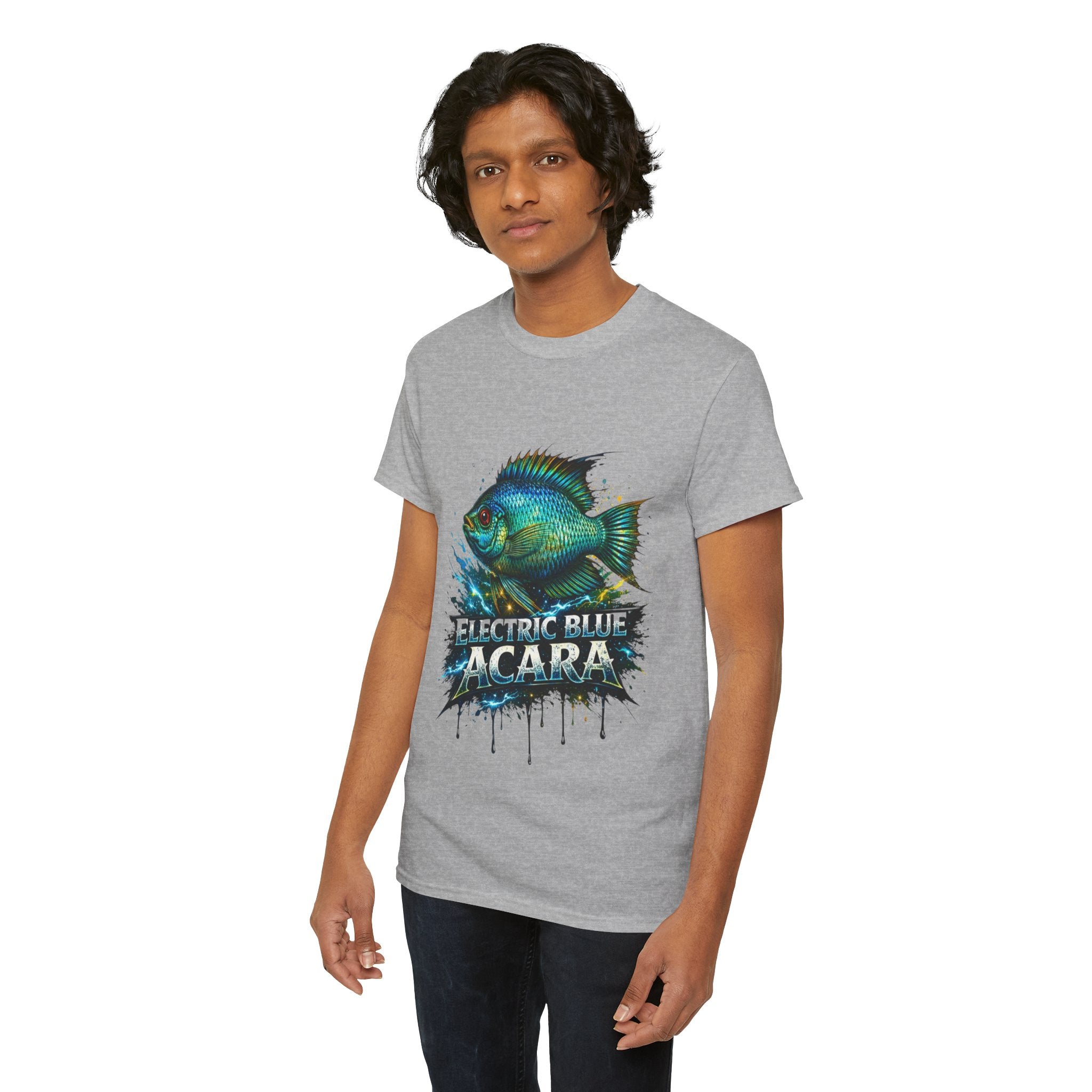Electric Blue Acara – Premium Graphic Tee