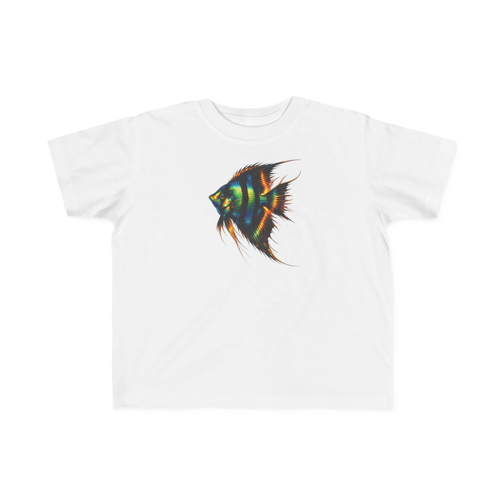 Toddler Fish Tee — Colorful Angelfish Graphic Kids Shirt