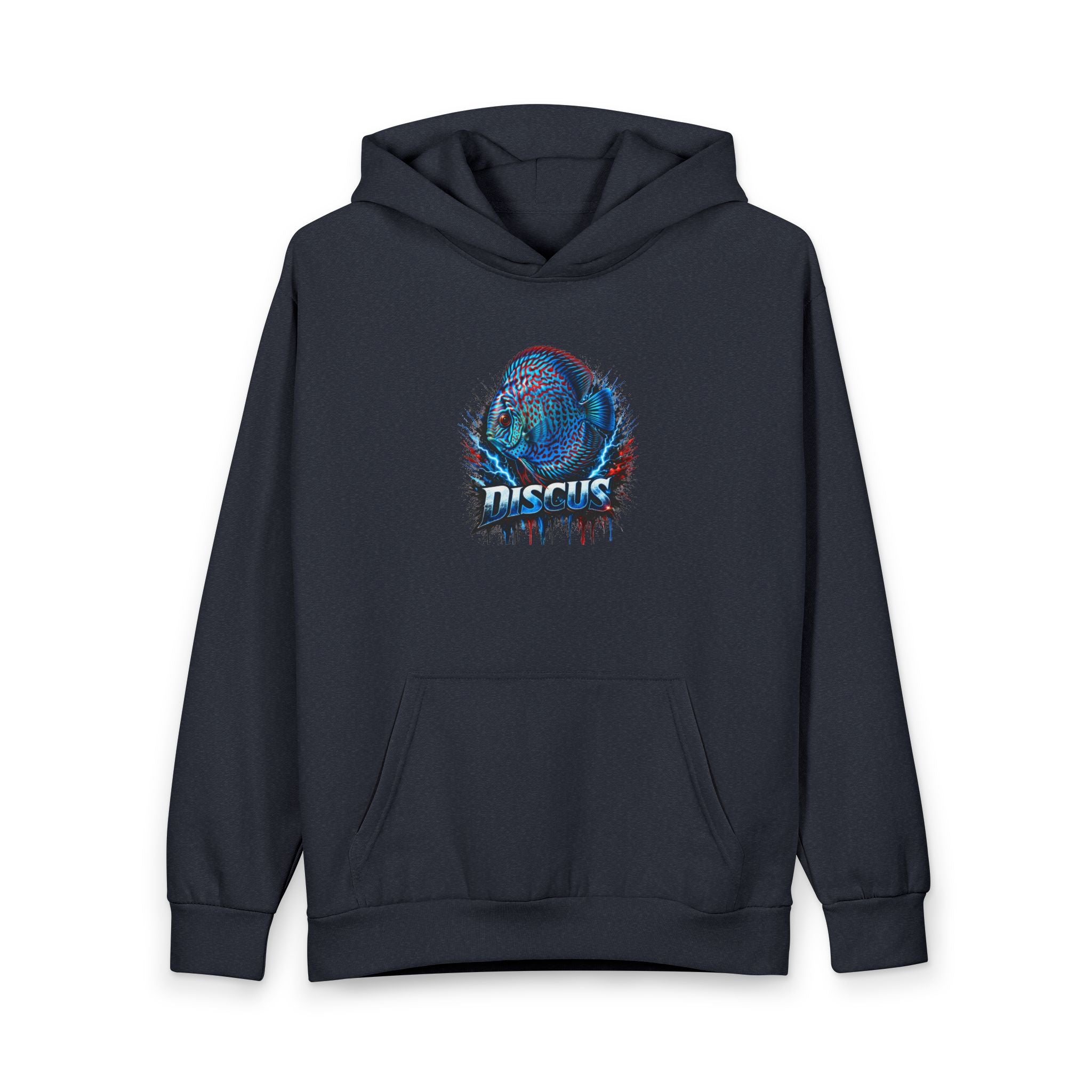 Discus Fish Graphic Hoodie — Vibrant Aquarium Tee for Fishkeepers