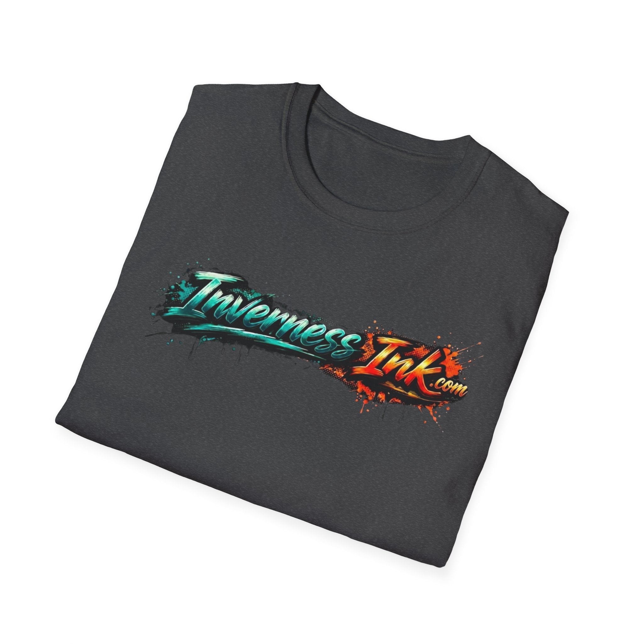 Electric Discus Fish T-Shirt - King of the Aquarium Lightning Art