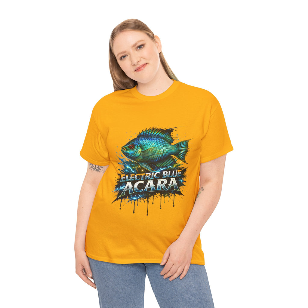 Electric Blue Acara – Premium Graphic Tee
