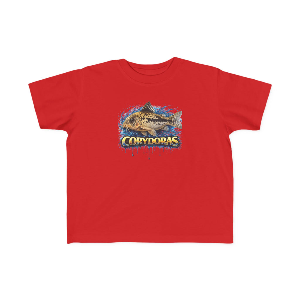 Toddler Tee — 'Corydoras' Aquarium Fish Graphic