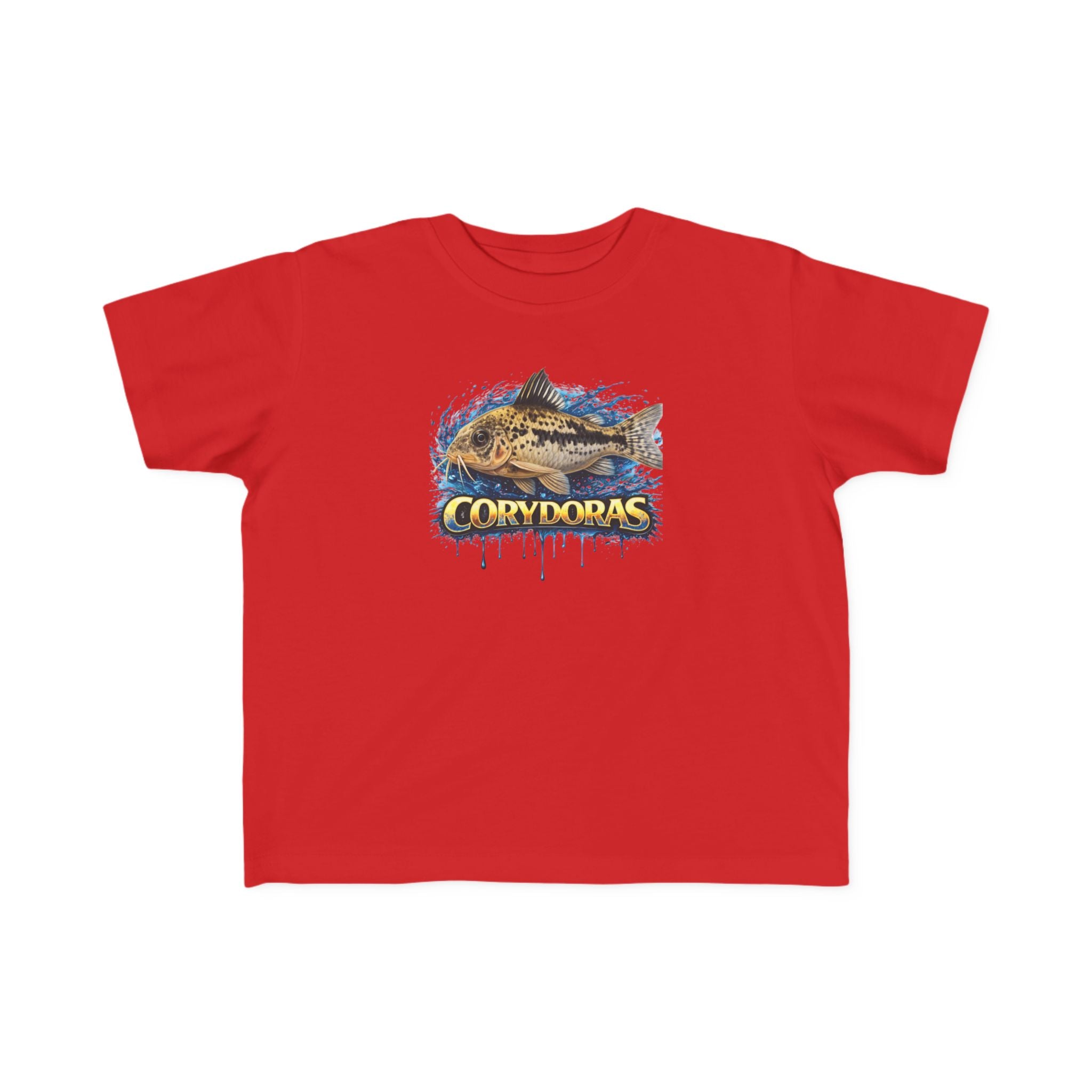 Toddler Tee — 'Corydoras' Aquarium Fish Graphic