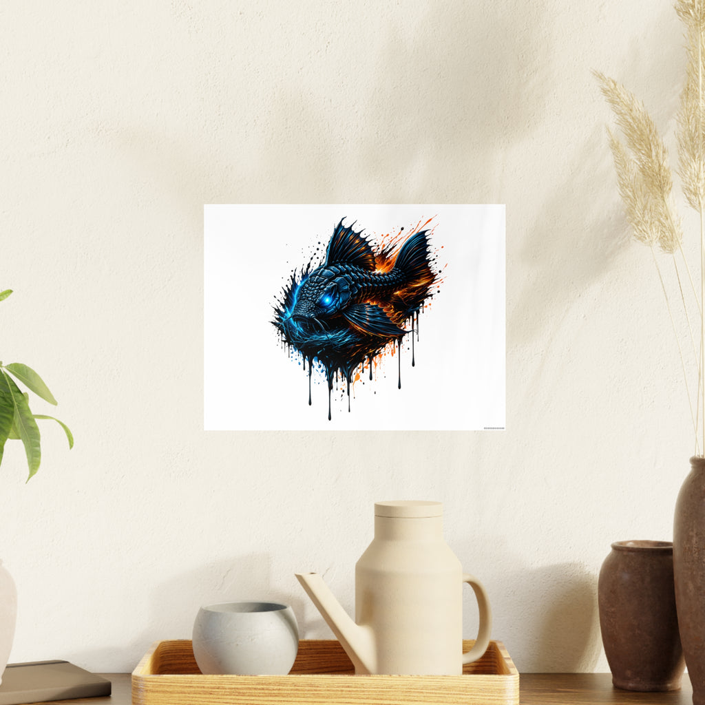 Armored Pleco L-185 – Premium Satin Photo Art Poster