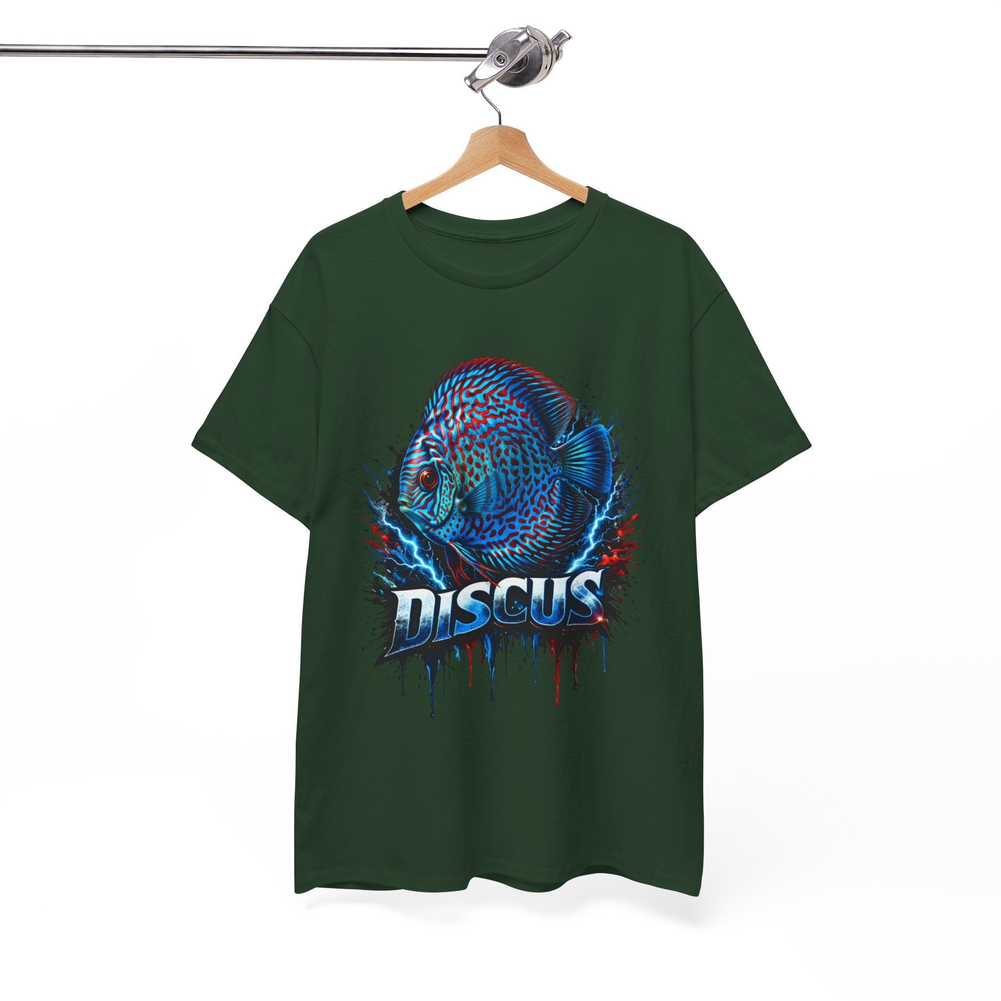Discus Fish Graphic Tee - Vibrant Aquarium Fish Shirt