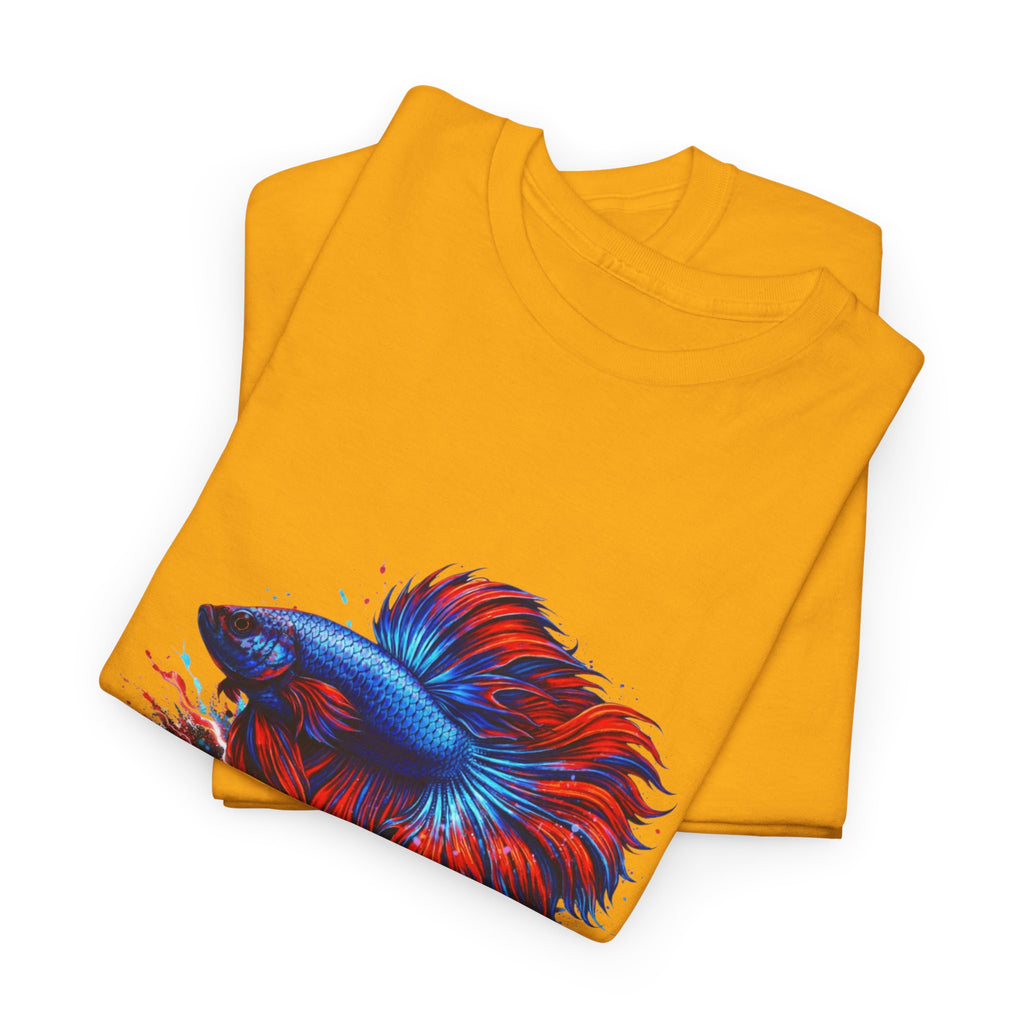 Betta Fish T-Shirt — Fiercely Betta Colorful Aquarium Fish Tee
