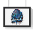 Discus Fish Framed Poster — Colorful Aquarium Artwork