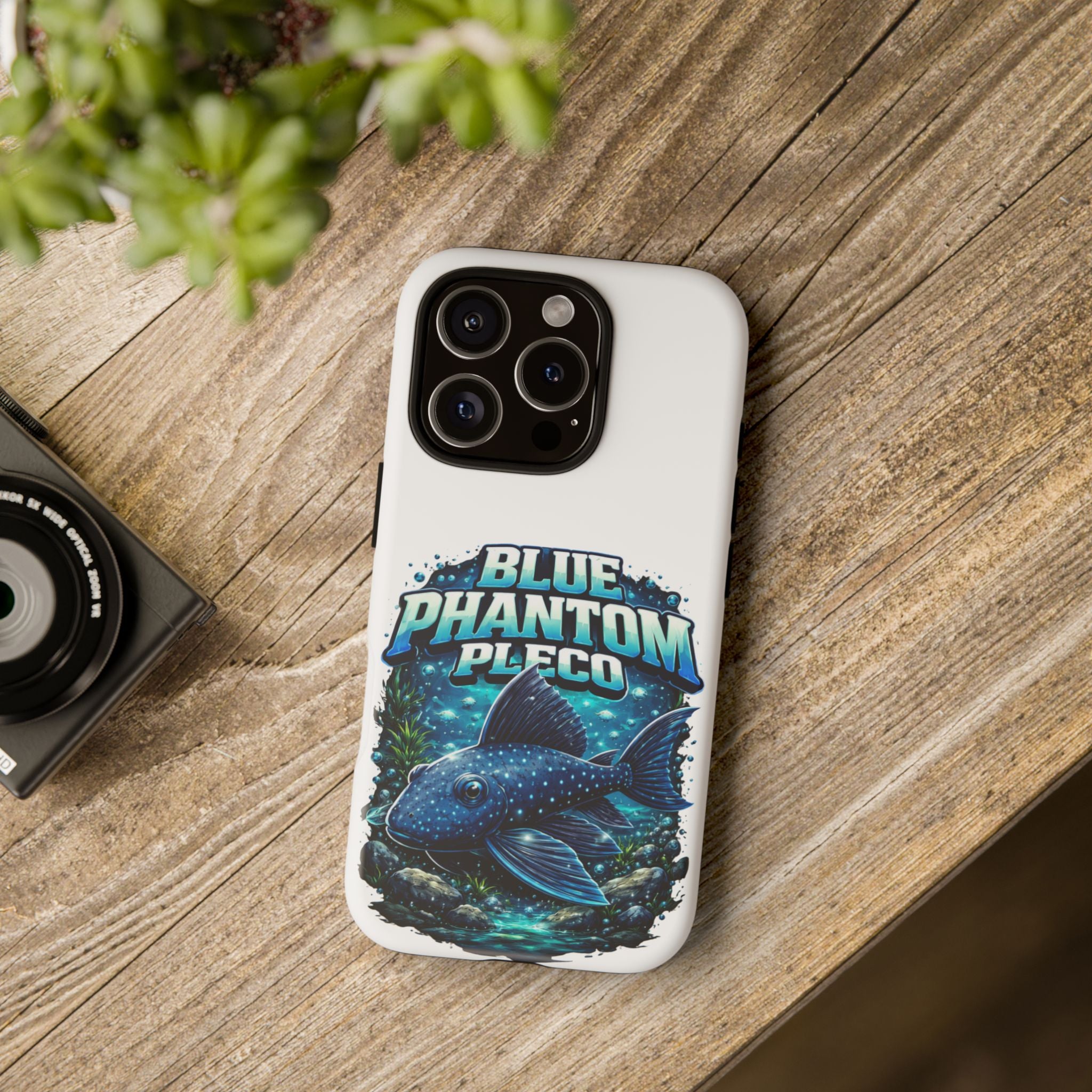 Blue Phantom Pleco Phone Case
