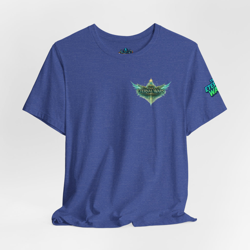 The Eternal Wars Motorcycle Tee — Cynder V Sportbike Graphic Shirt