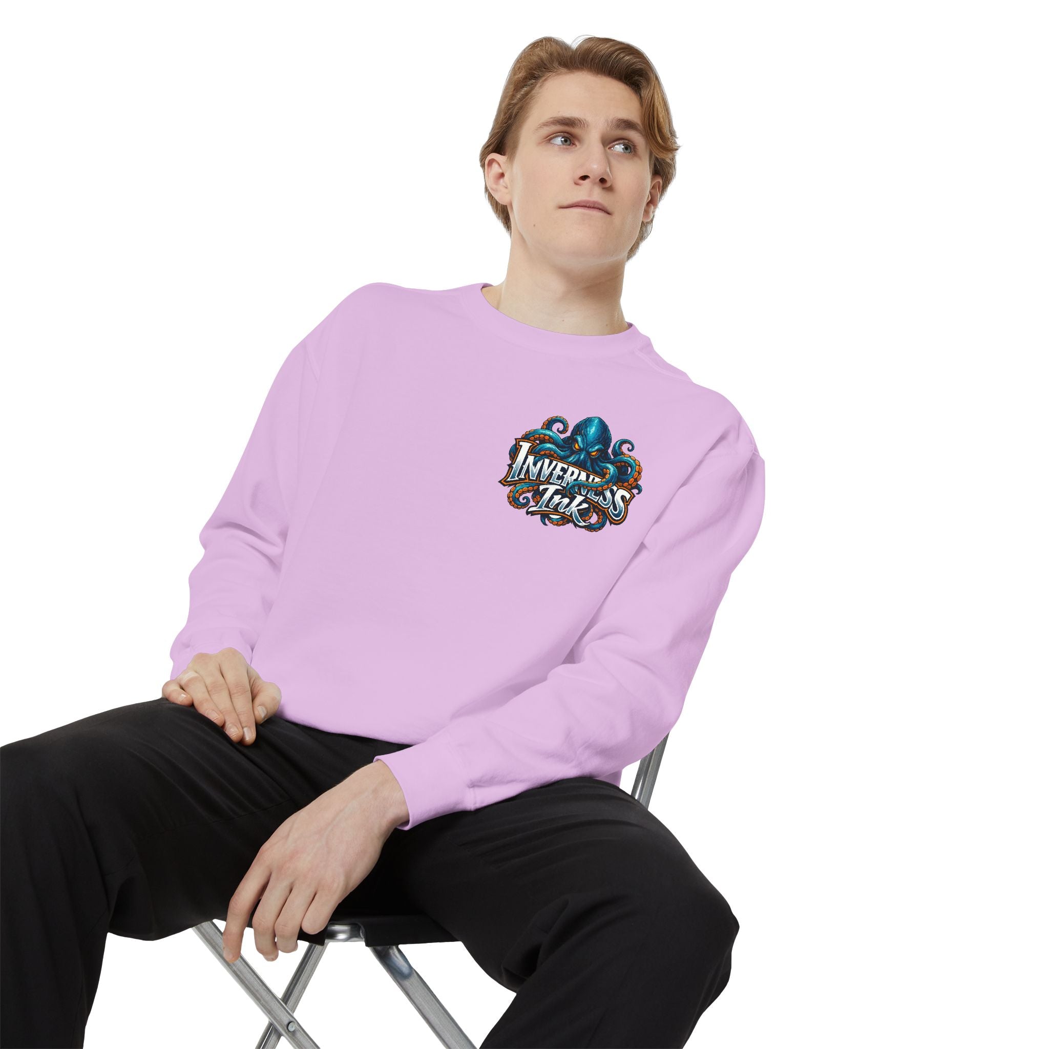 Betta Bliss Sweatshirt — Colorful Betta Fish Graphic Crewneck