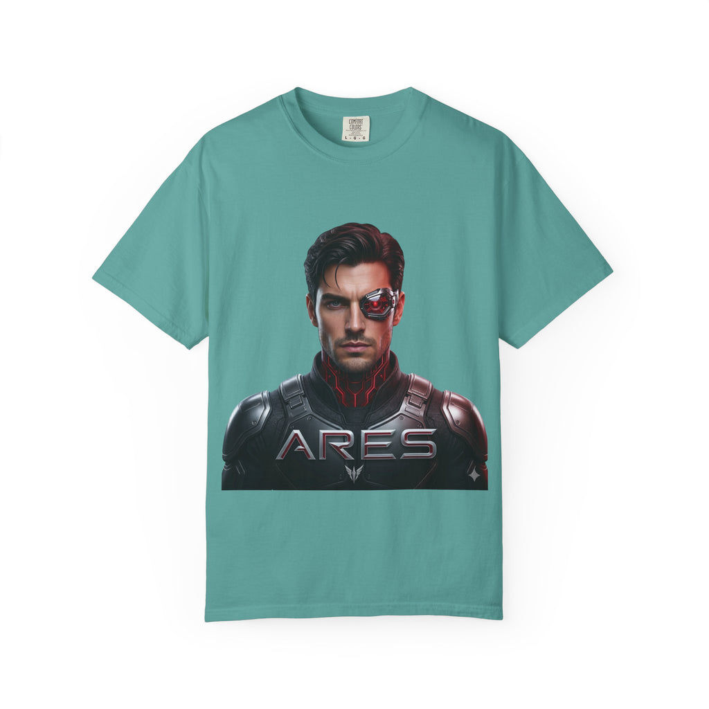 Ares Cyborg Portrait T-Shirt