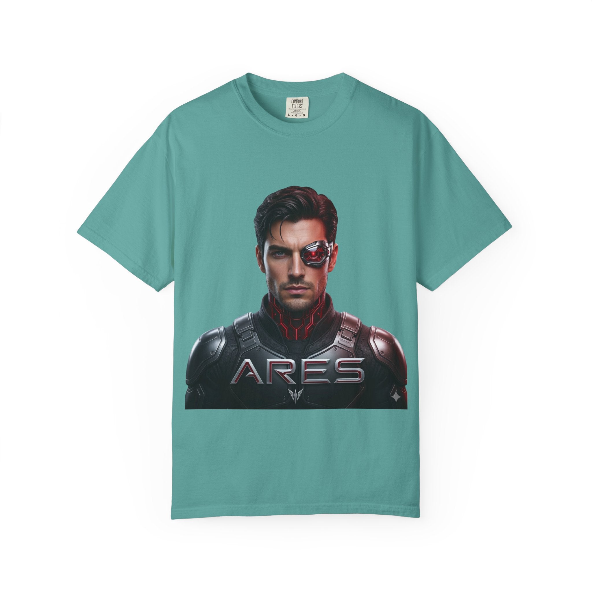 Ares Cyborg Portrait T-Shirt