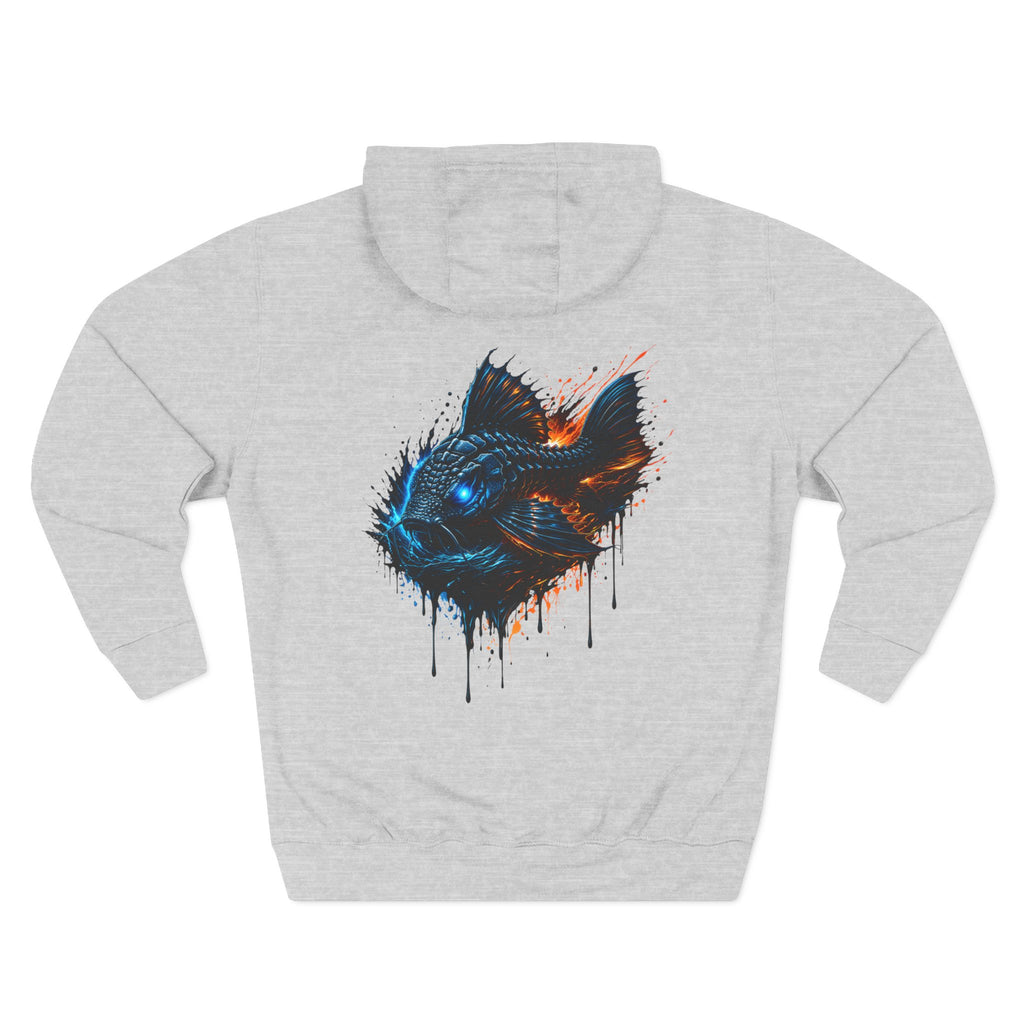 L-185 Xingu Spiny Monster Pleco — Urban Mural Hoodie