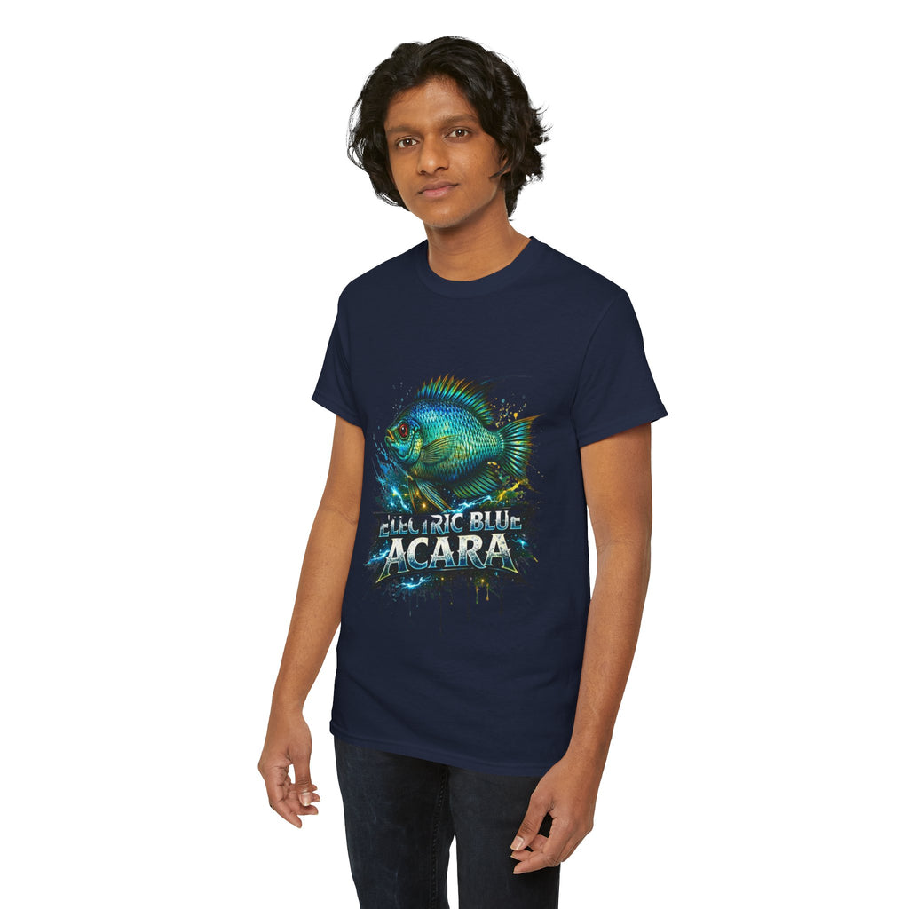Electric Blue Acara – Premium Graphic Tee