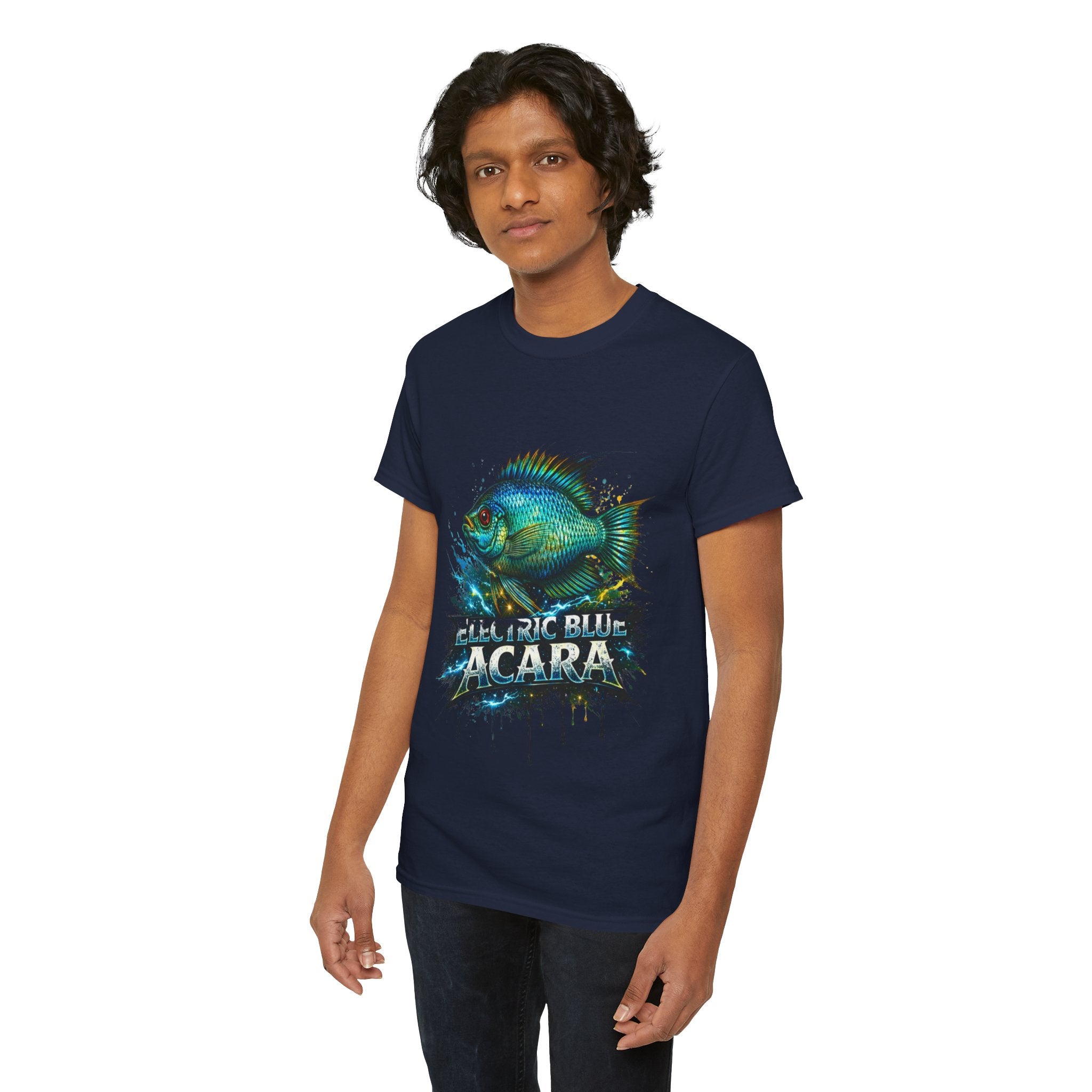 Electric Blue Acara – Premium Graphic Tee