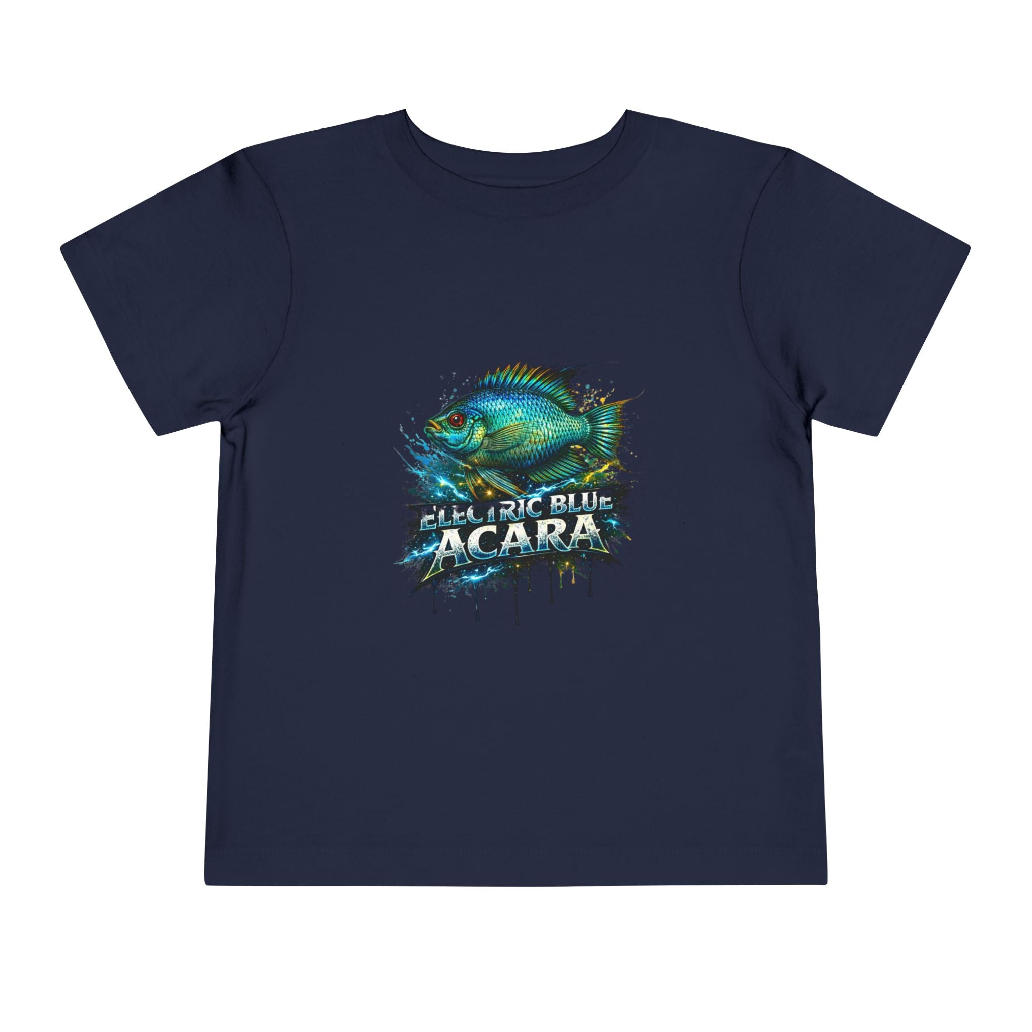 Electric Blue Acara – Toddler Graphic Tee