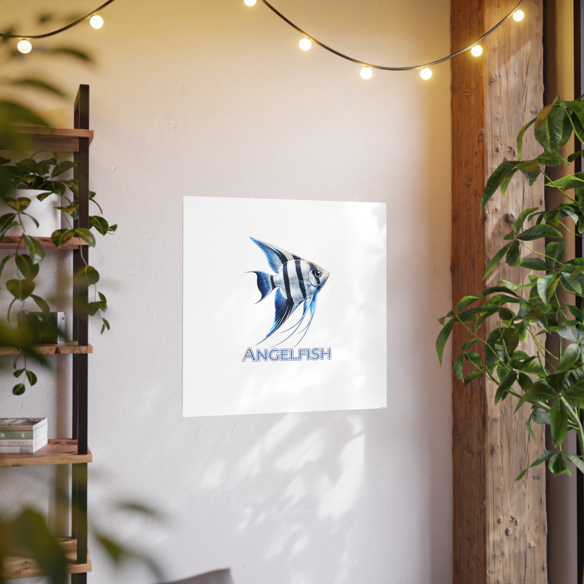 Angelfish – Premium Satin Photo Art Poster