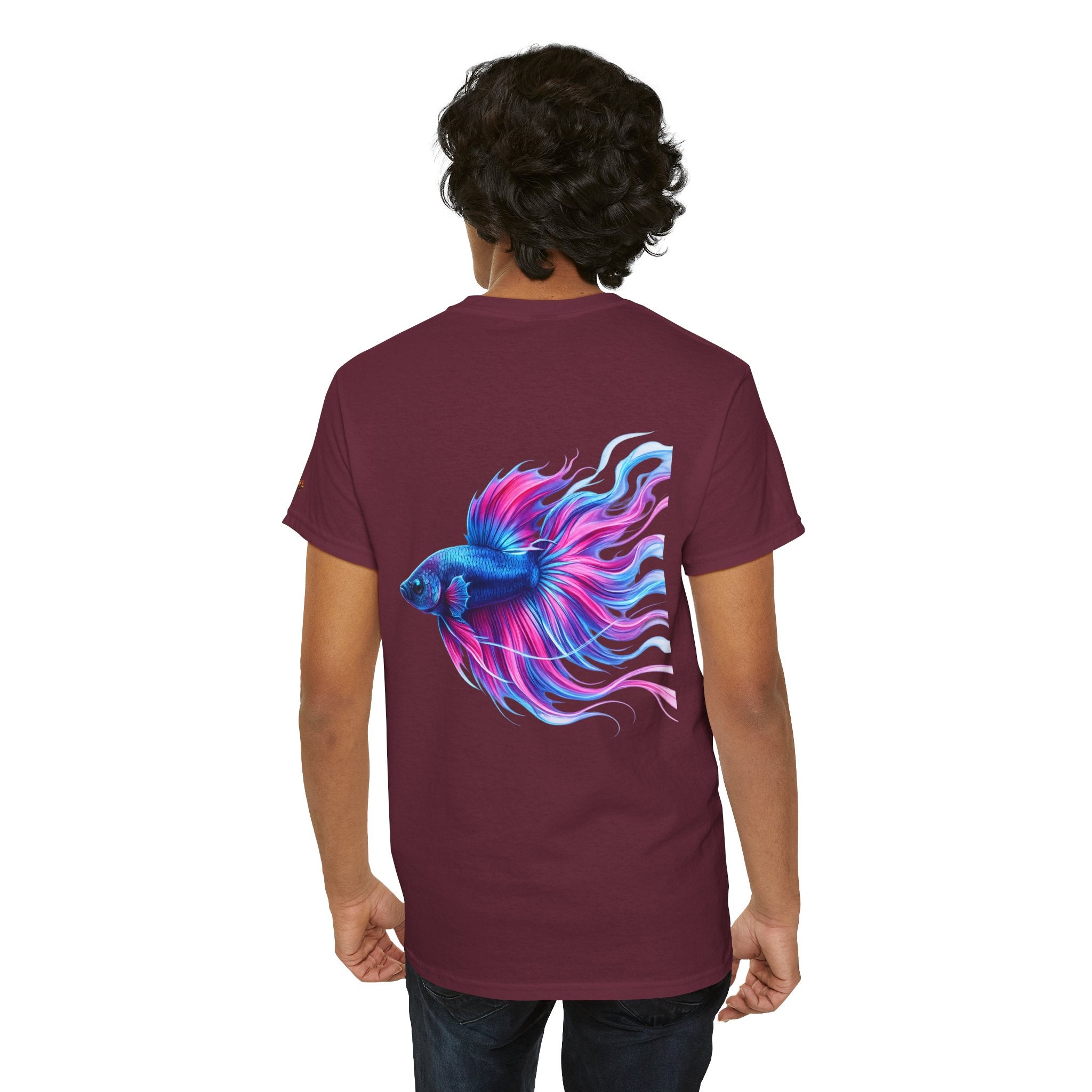 Electric Paint Betta — Classic Heavy Cotton Tee