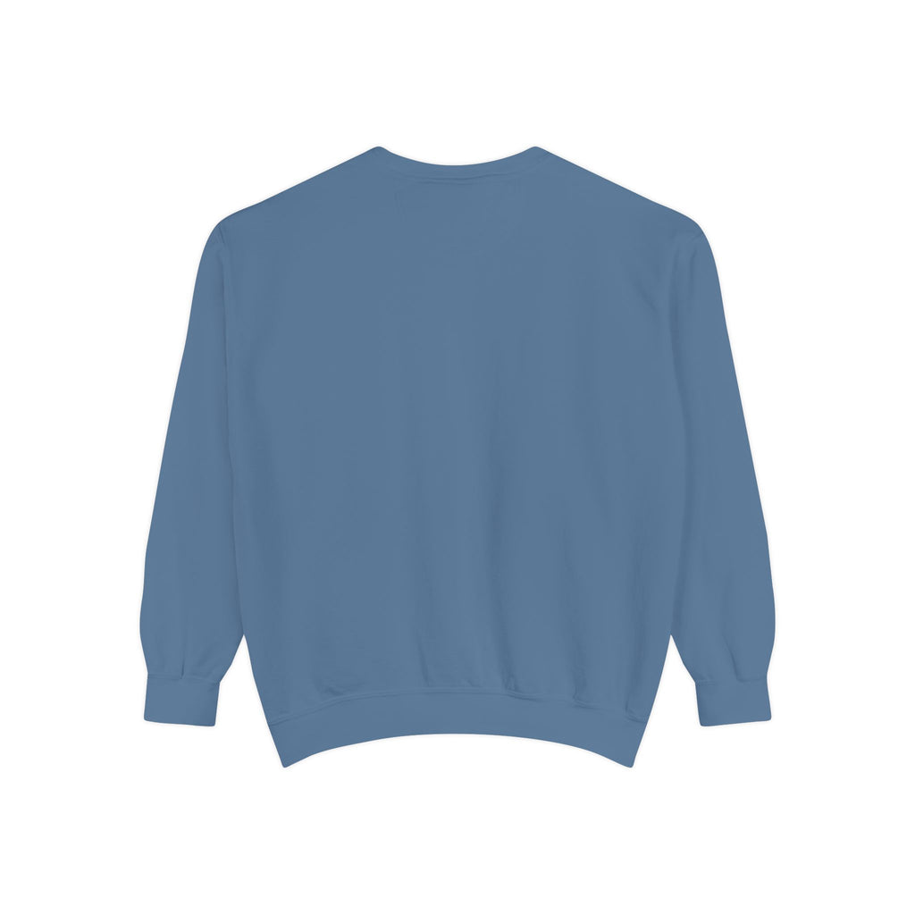 Electric Blue Acara – Garment-Dyed Premium Sweatshirt