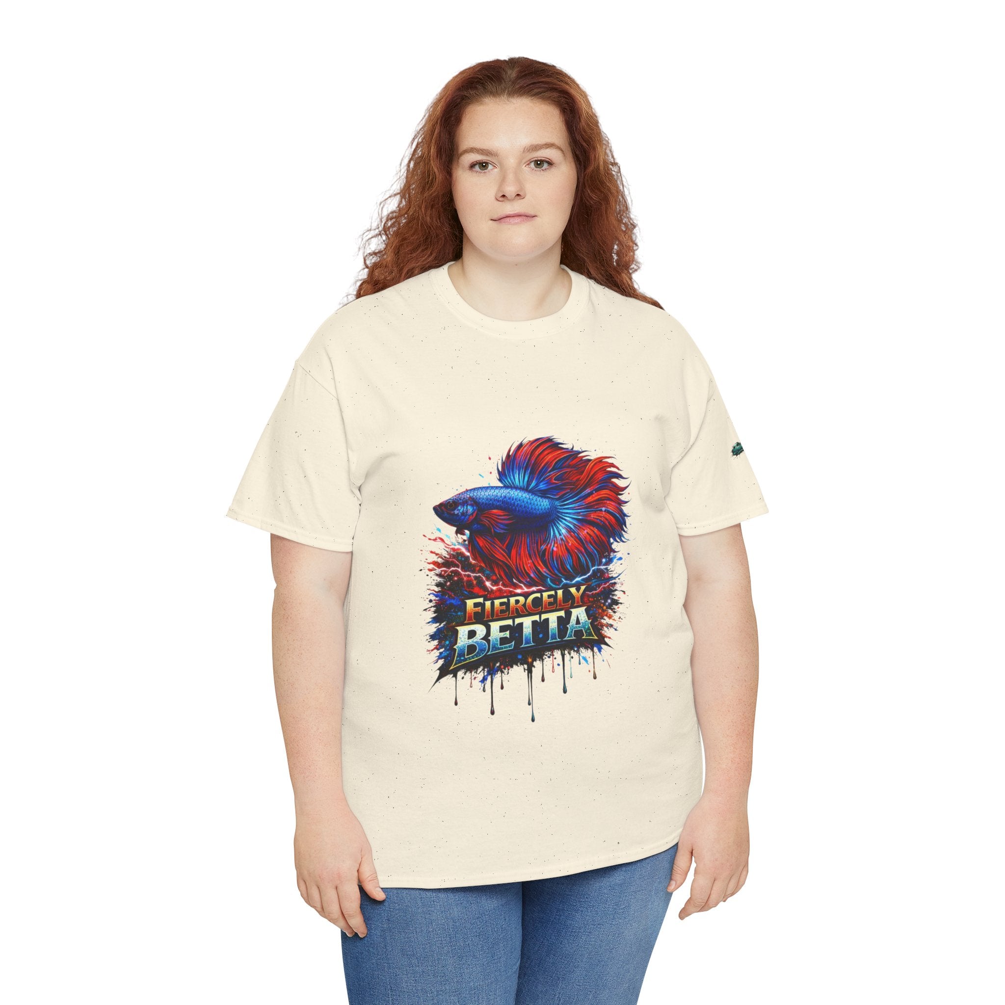 Betta Fish T-Shirt — Fiercely Betta Colorful Aquarium Fish Tee