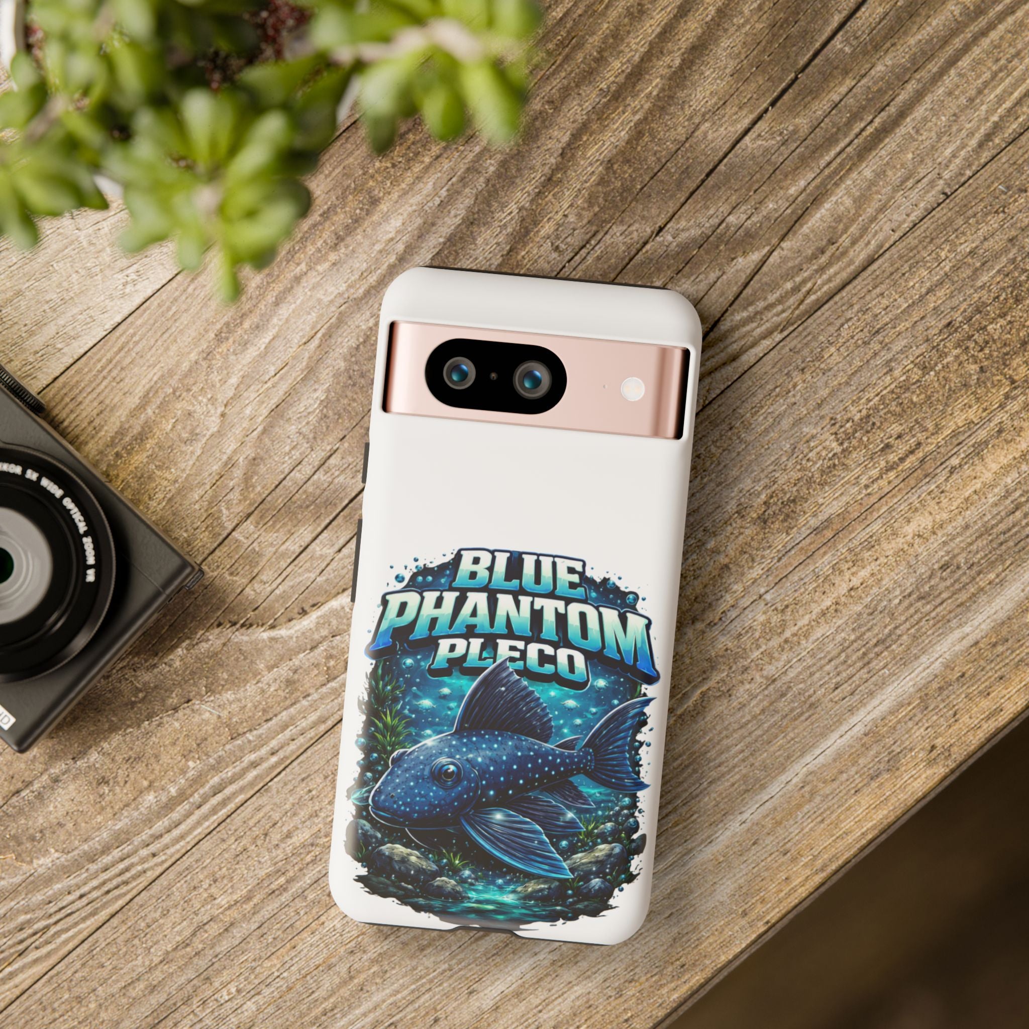 Blue Phantom Pleco Phone Case