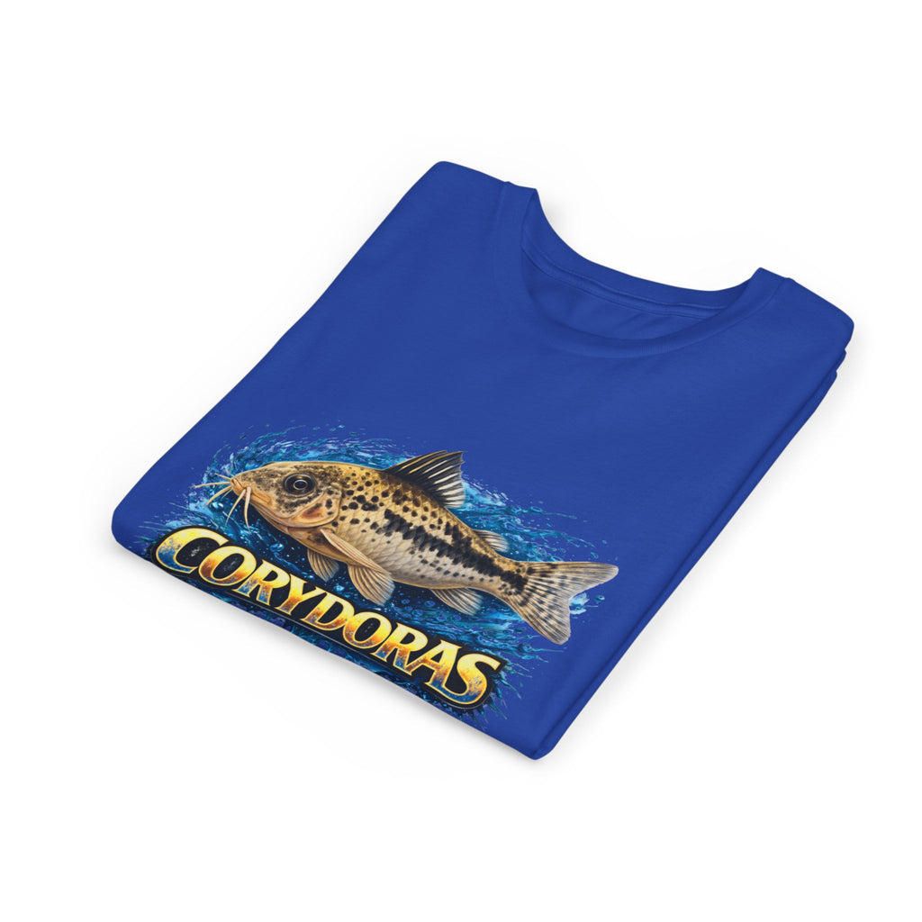 Corydoras Fish Youth Tee – Cute Aquarium Catfish Graphic Shirt