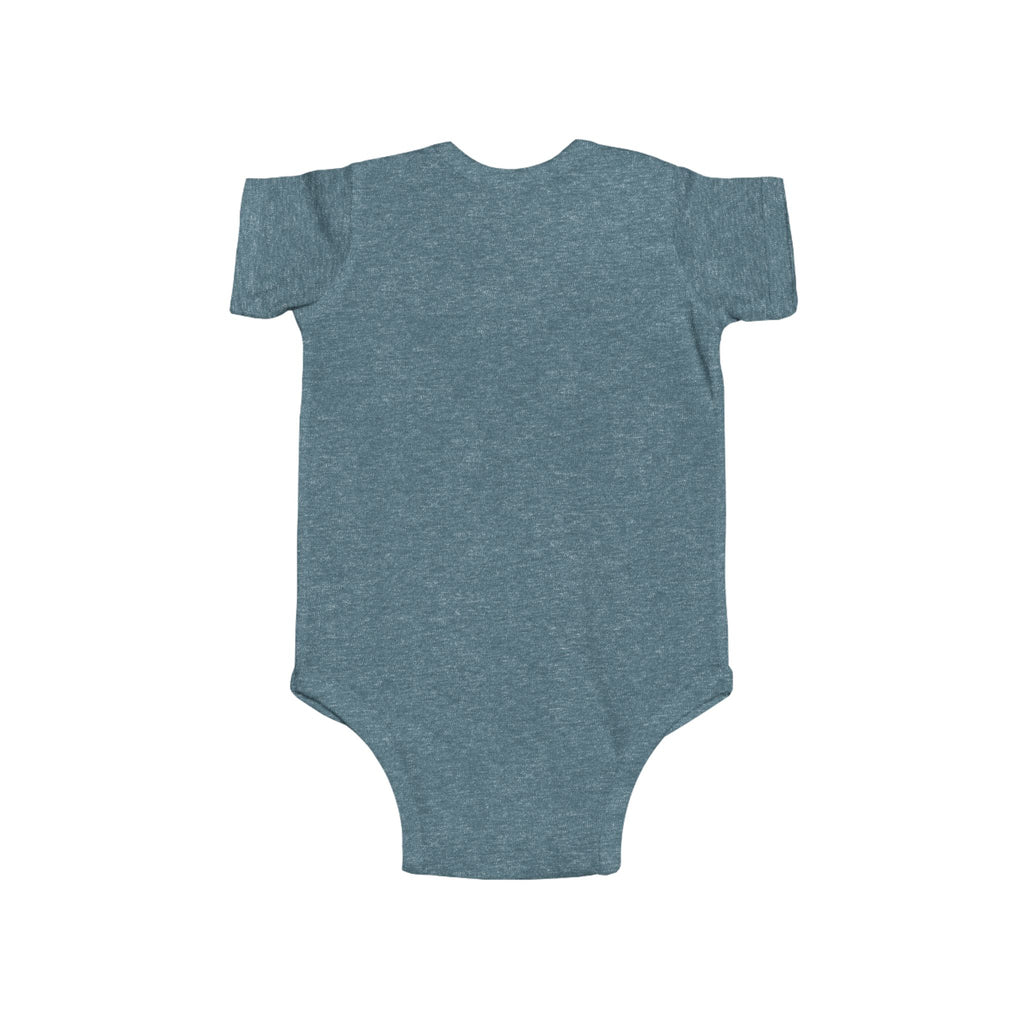 Fire & Ice Guppy – Infant "Neon Flare" Cotton Bodysuit