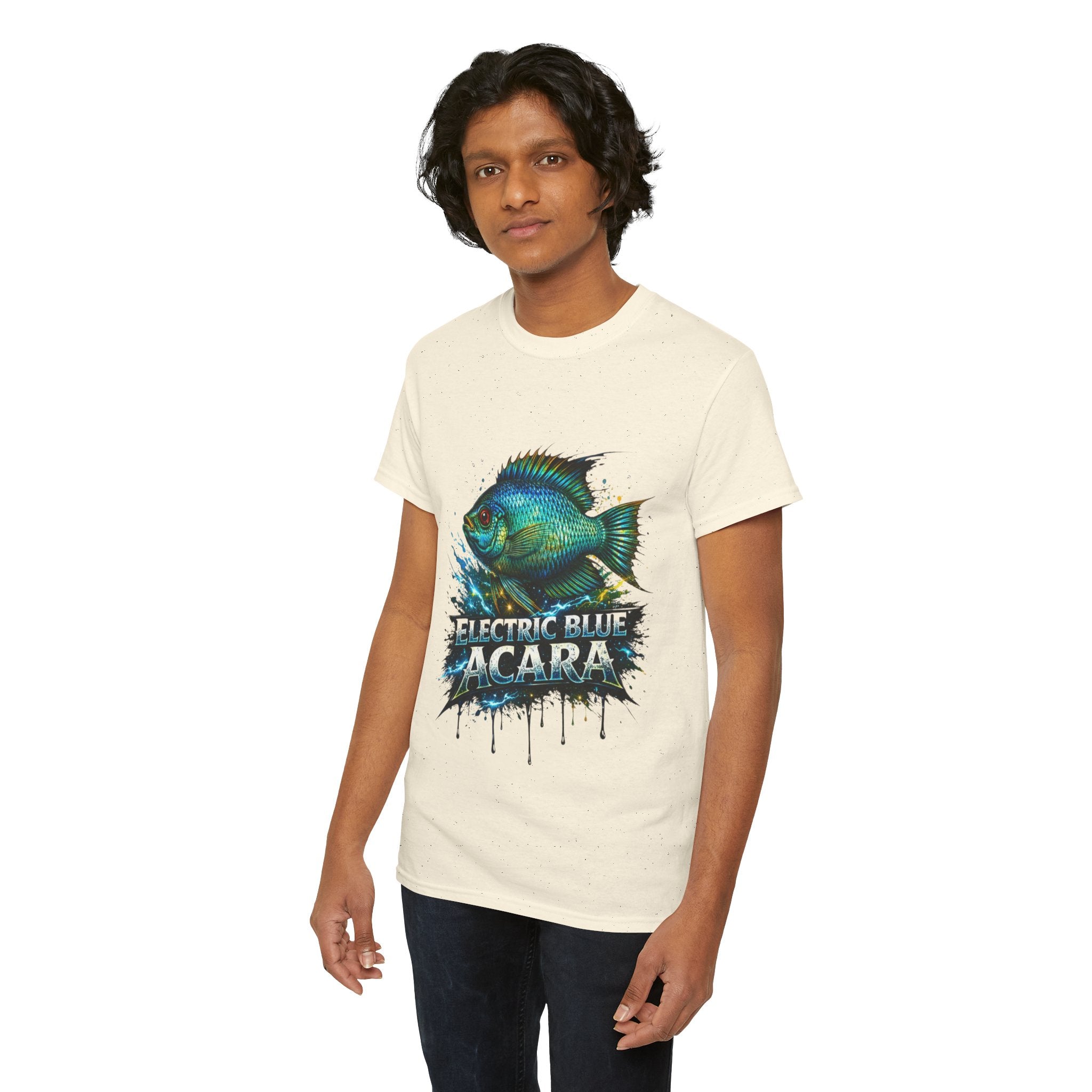 Electric Blue Acara – Premium Graphic Tee