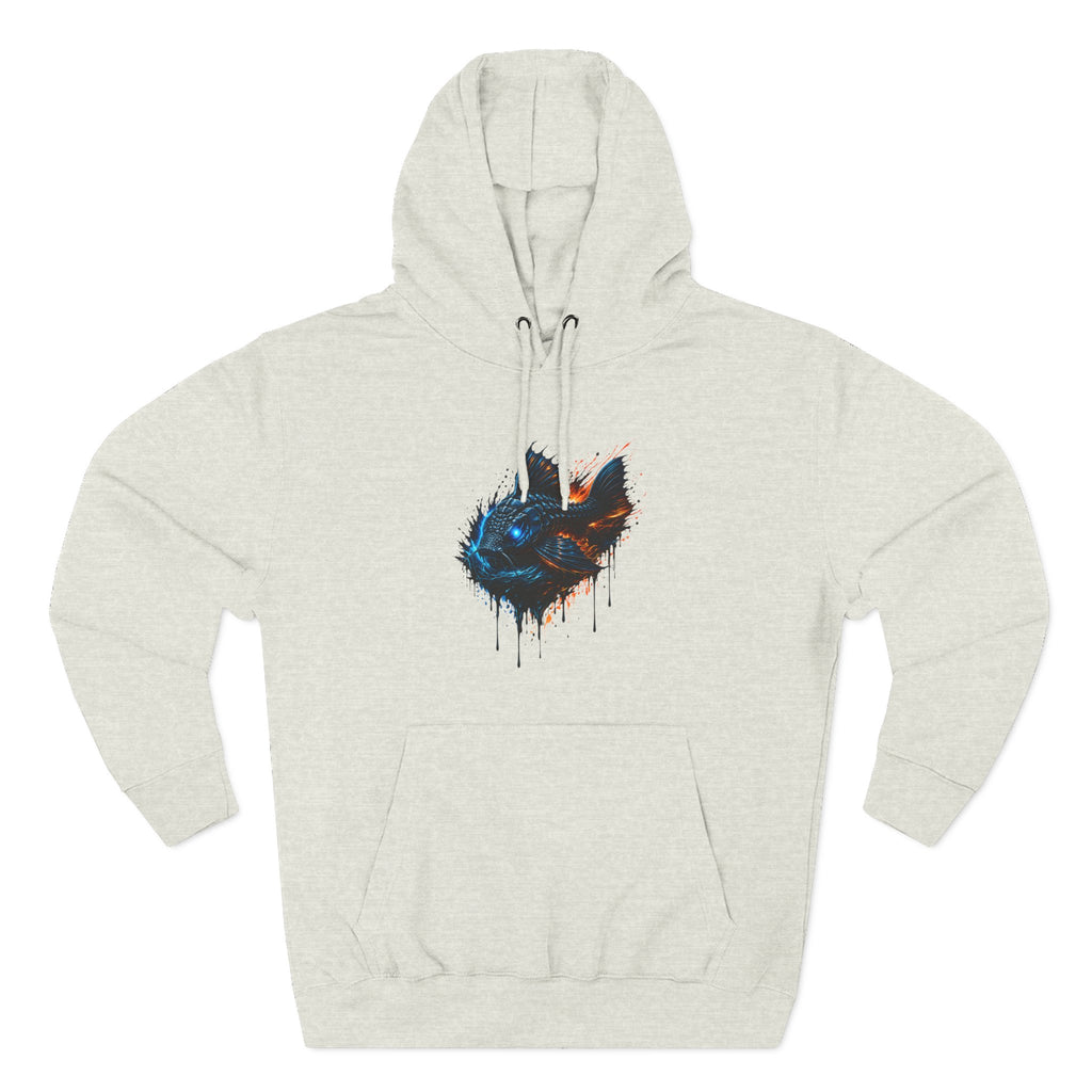 Armored Pleco L-185 – Premium Fleece Hooded Sweatshirt