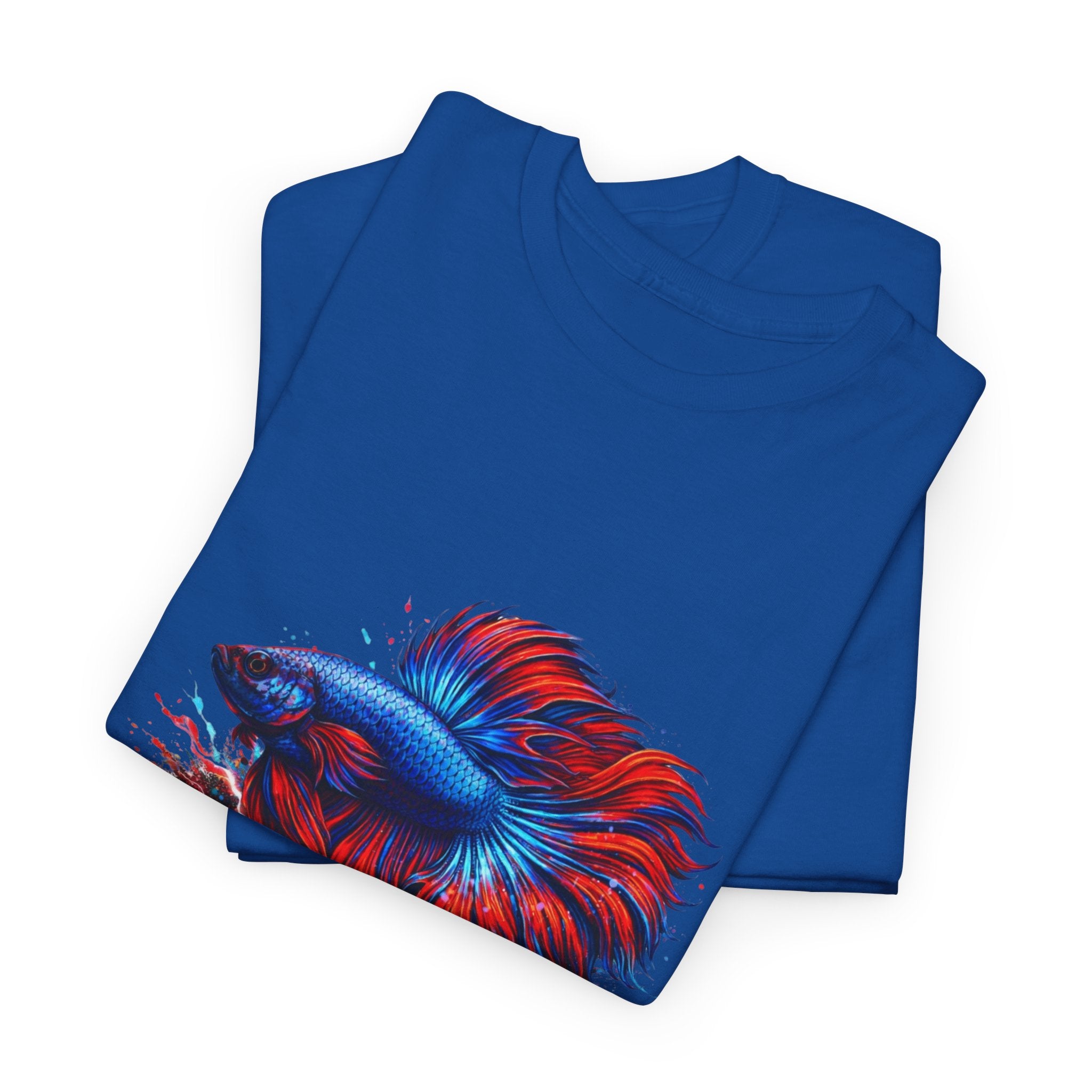 Betta Fish T-Shirt — Fiercely Betta Colorful Aquarium Fish Tee