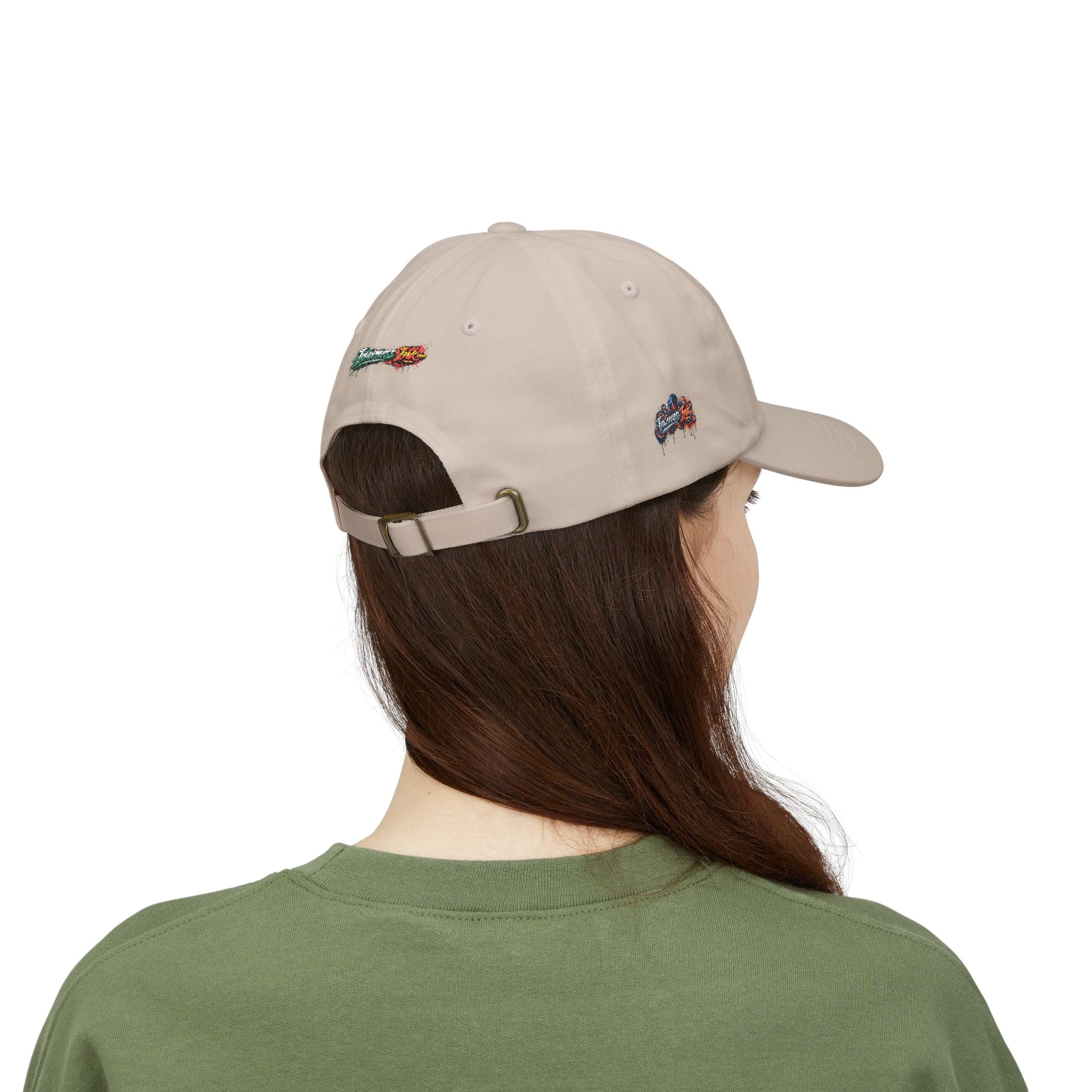 Betta Fish Dad Cap – Embroidered Color Splash Fish Baseball Hat