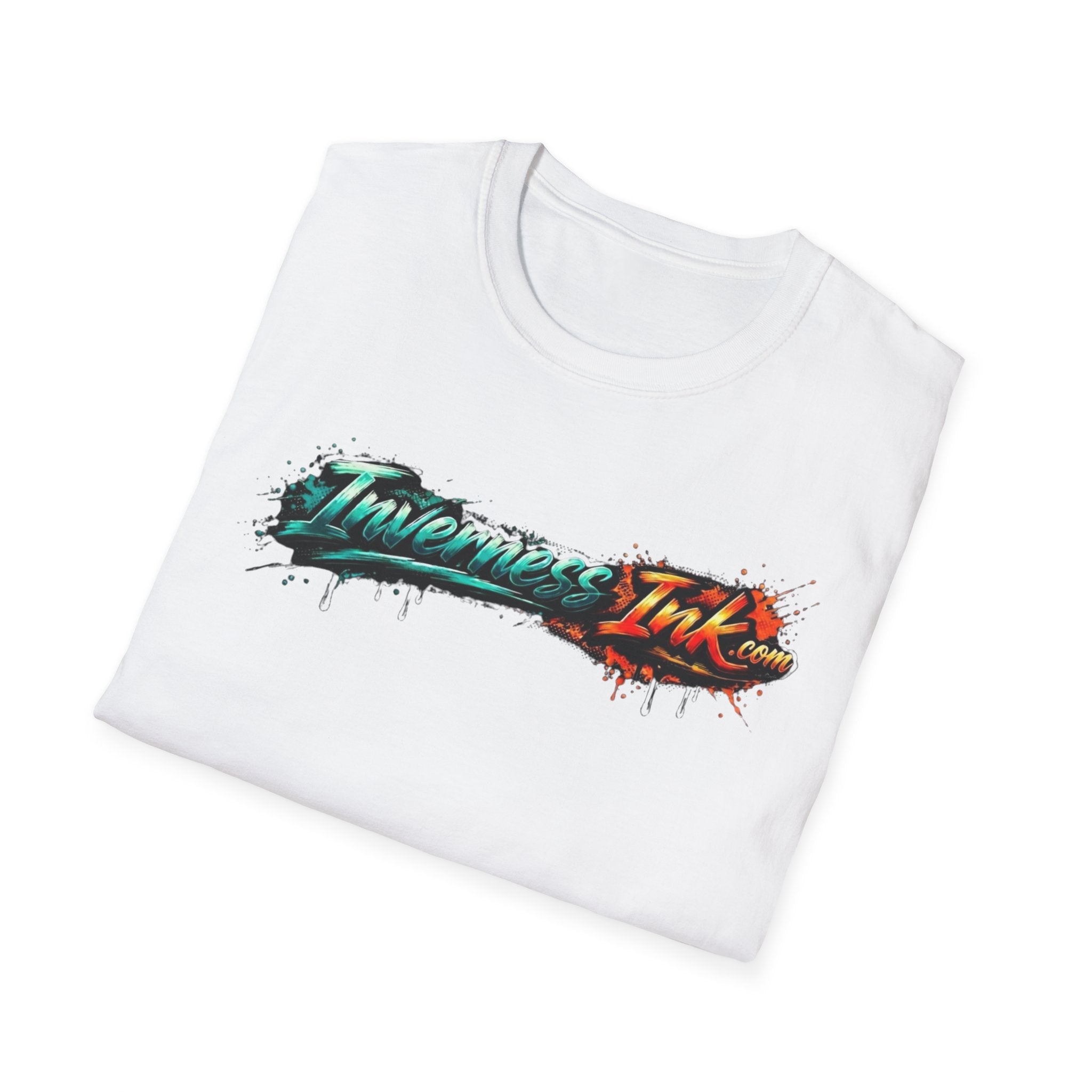 Electric Discus Fish T-Shirt - King of the Aquarium Lightning Art