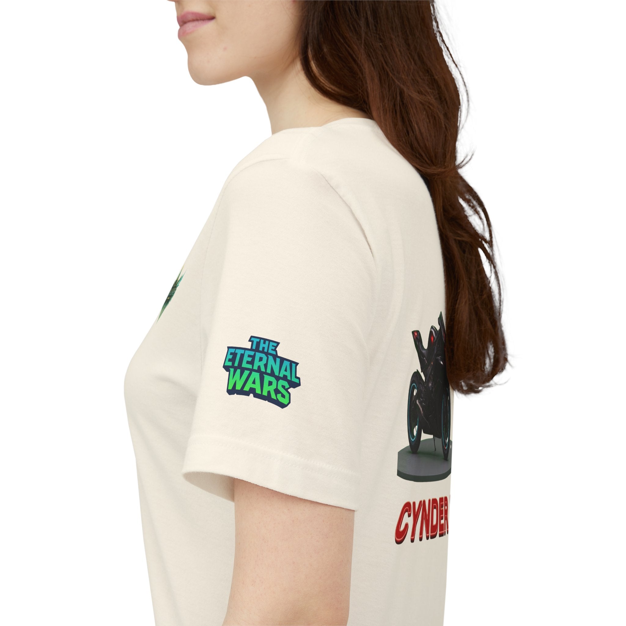 The Eternal Wars Motorcycle Tee — Cynder V Sportbike Graphic Shirt